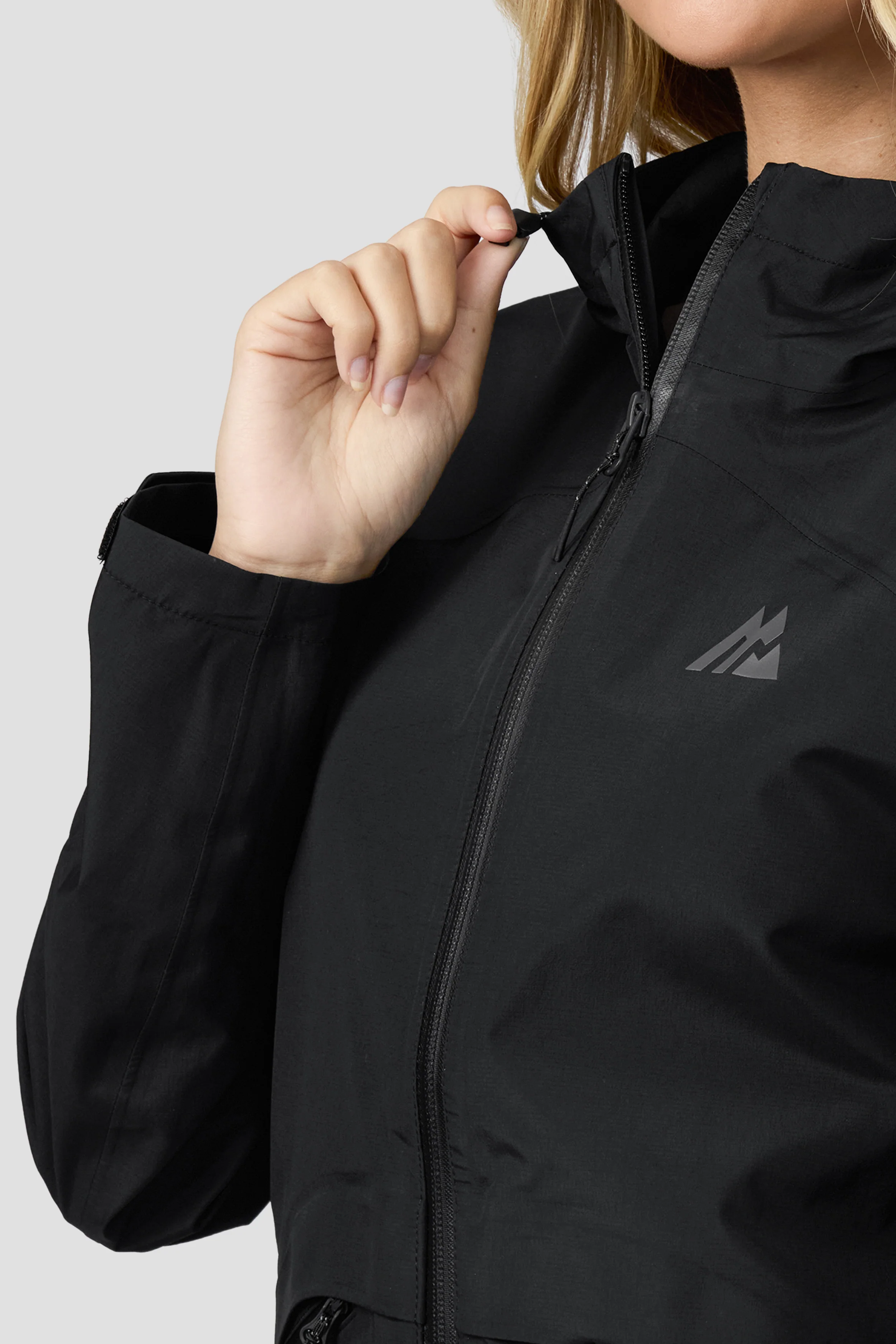 Mist Waterproof Jacket - Black - Image 7