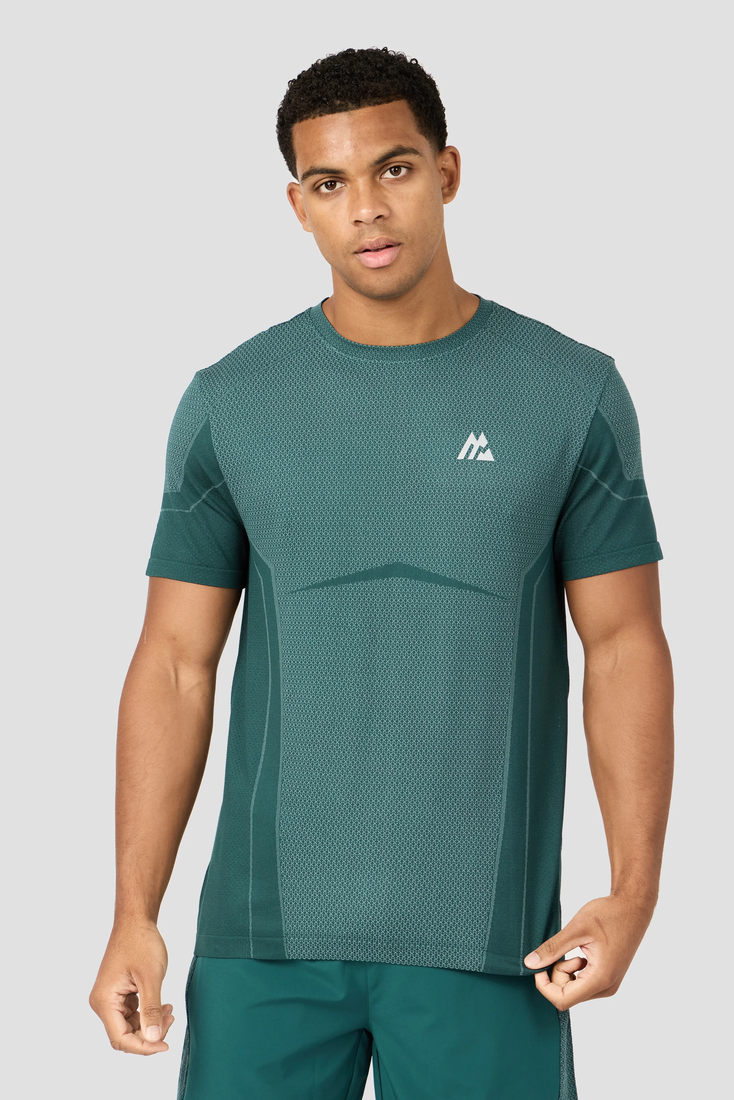Pulse Seamless T-Shirt - Ocean Abyss/Steel Teal