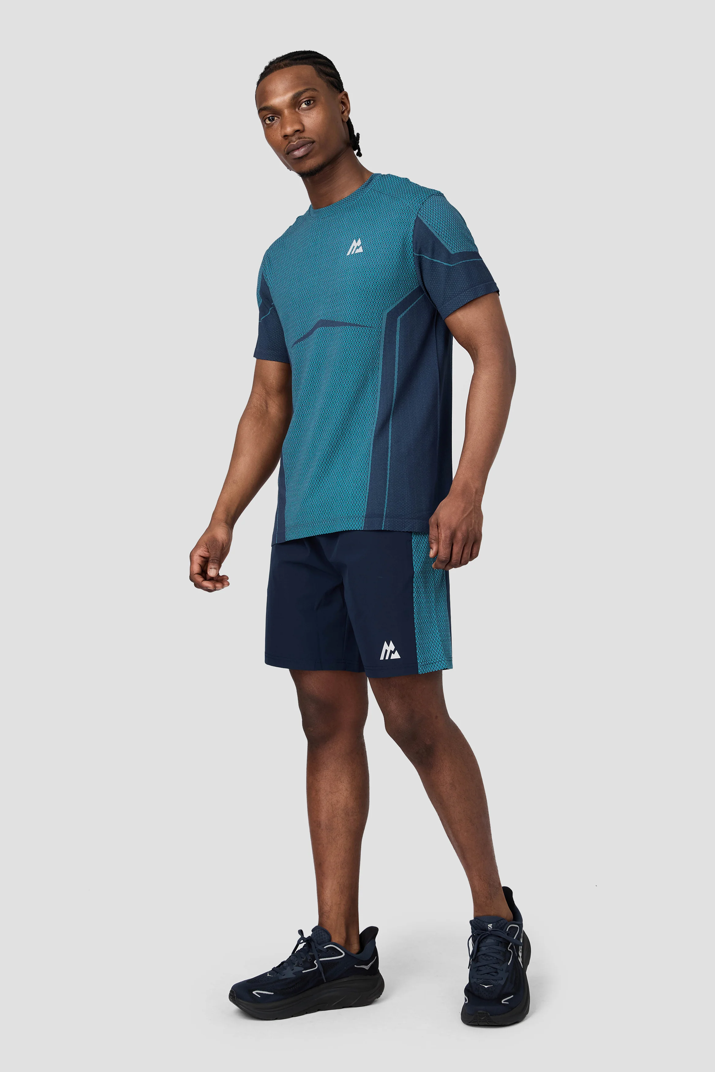 Pulse Short - Midnight Blue/Vivid Aqua - Image 3
