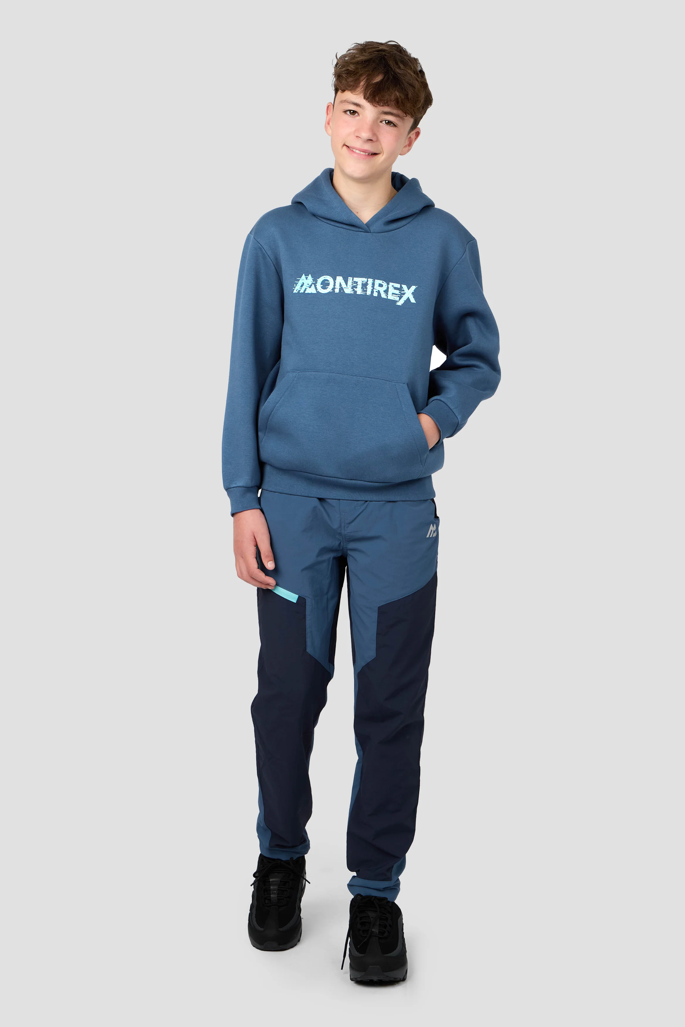 Boys Reboot Graphic Hood - Naval - Image 3