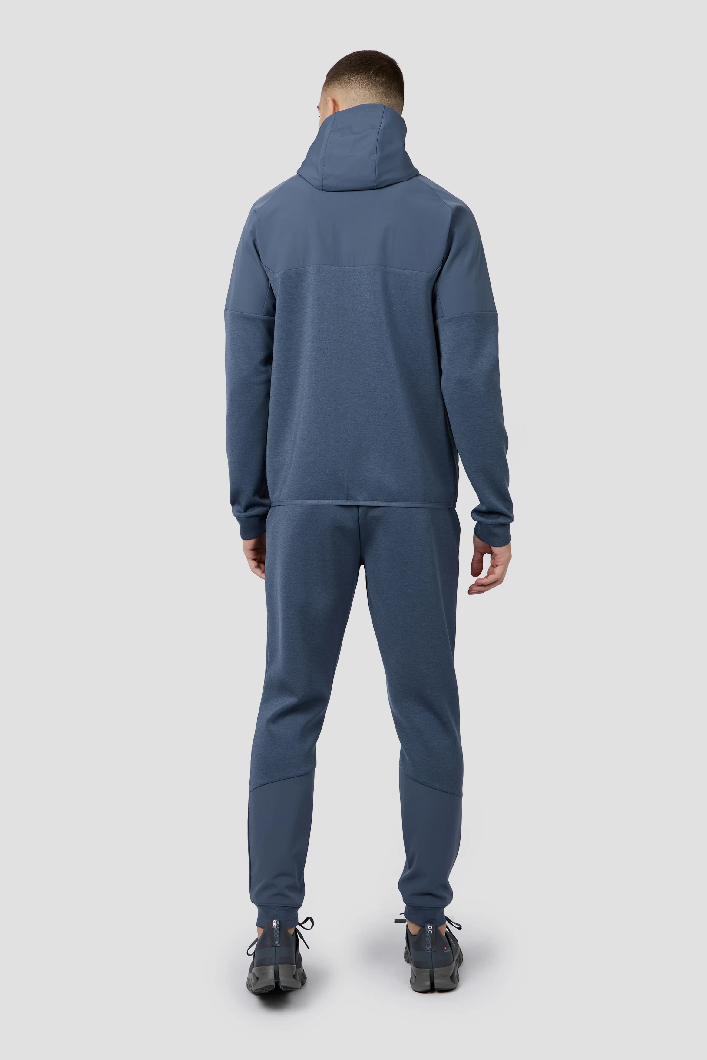 Recover 2.0 Fleece Jogger - Greyed Indigo Marl - Image 4