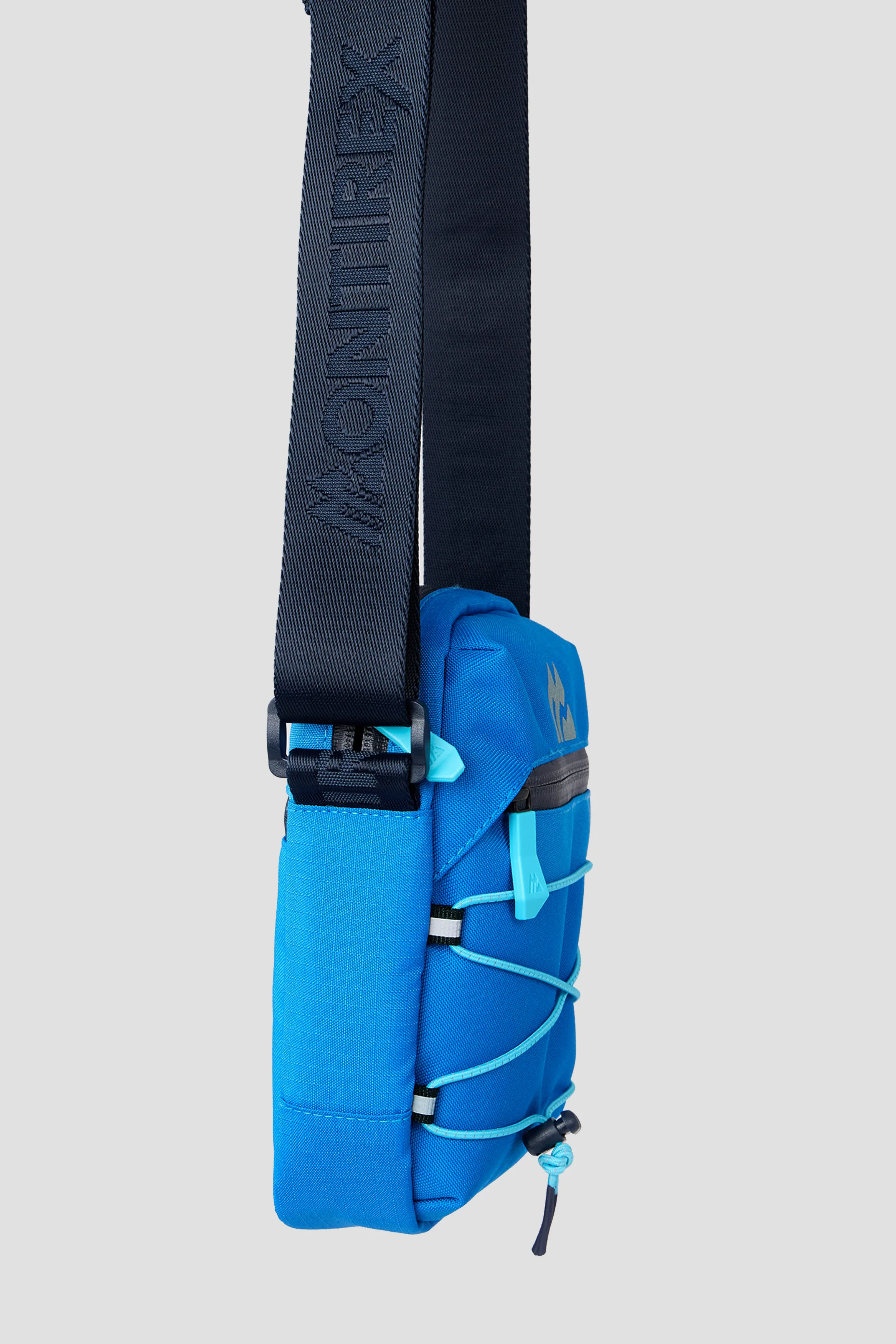 Ridge Crossbody Bag - Neon Blue - Image 5