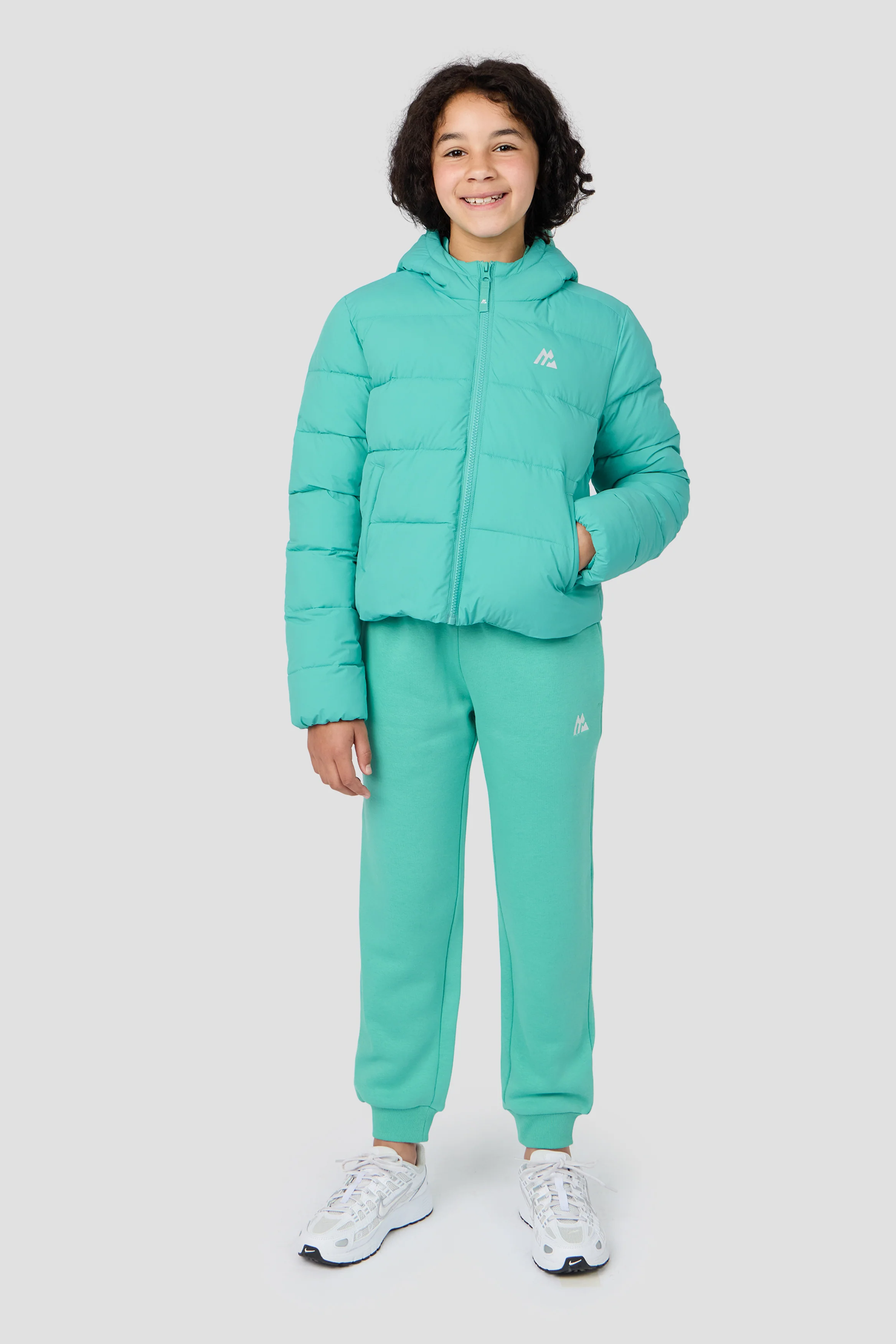 Girls Sarenne Jacket - Mineral Green - Image 3