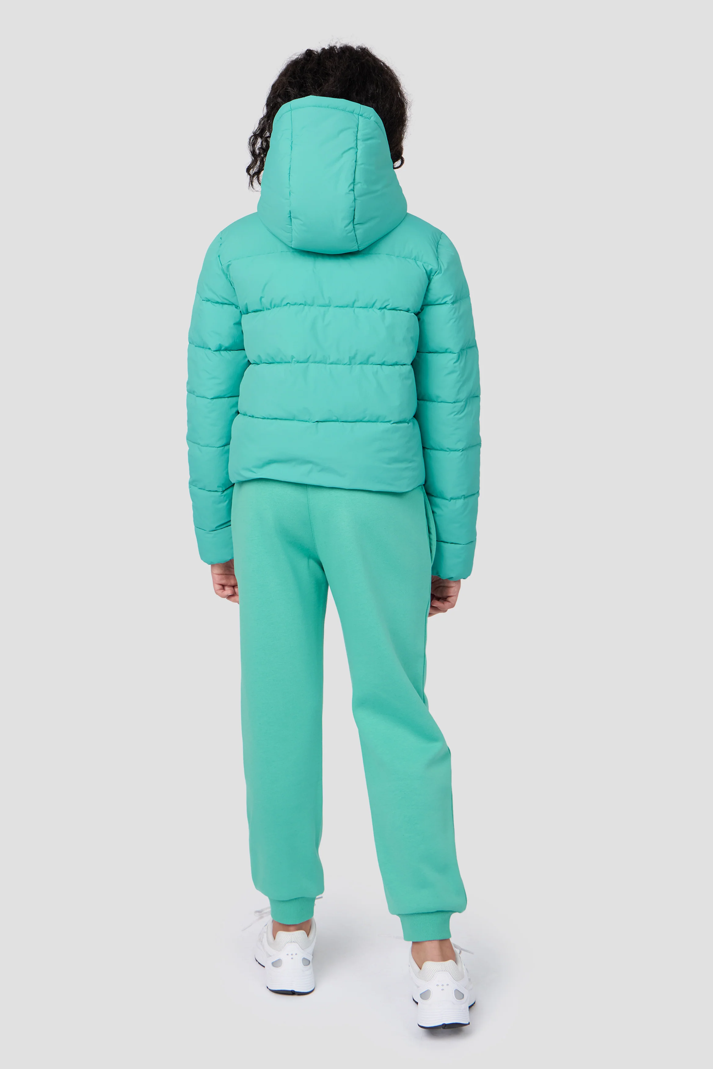 Girls Sarenne Jacket - Mineral Green - Image 4