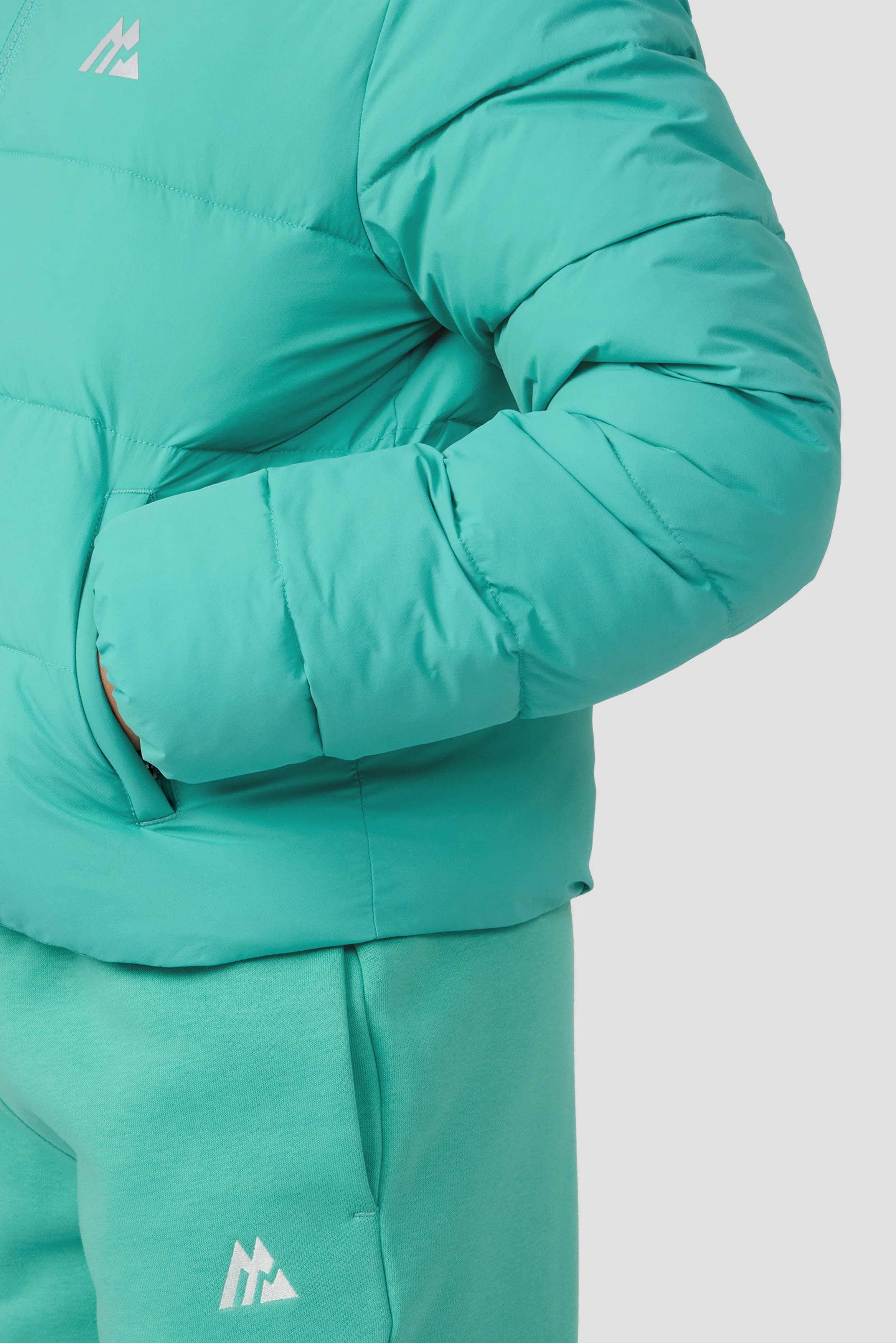 Girls Sarenne Jacket - Mineral Green - Image 6