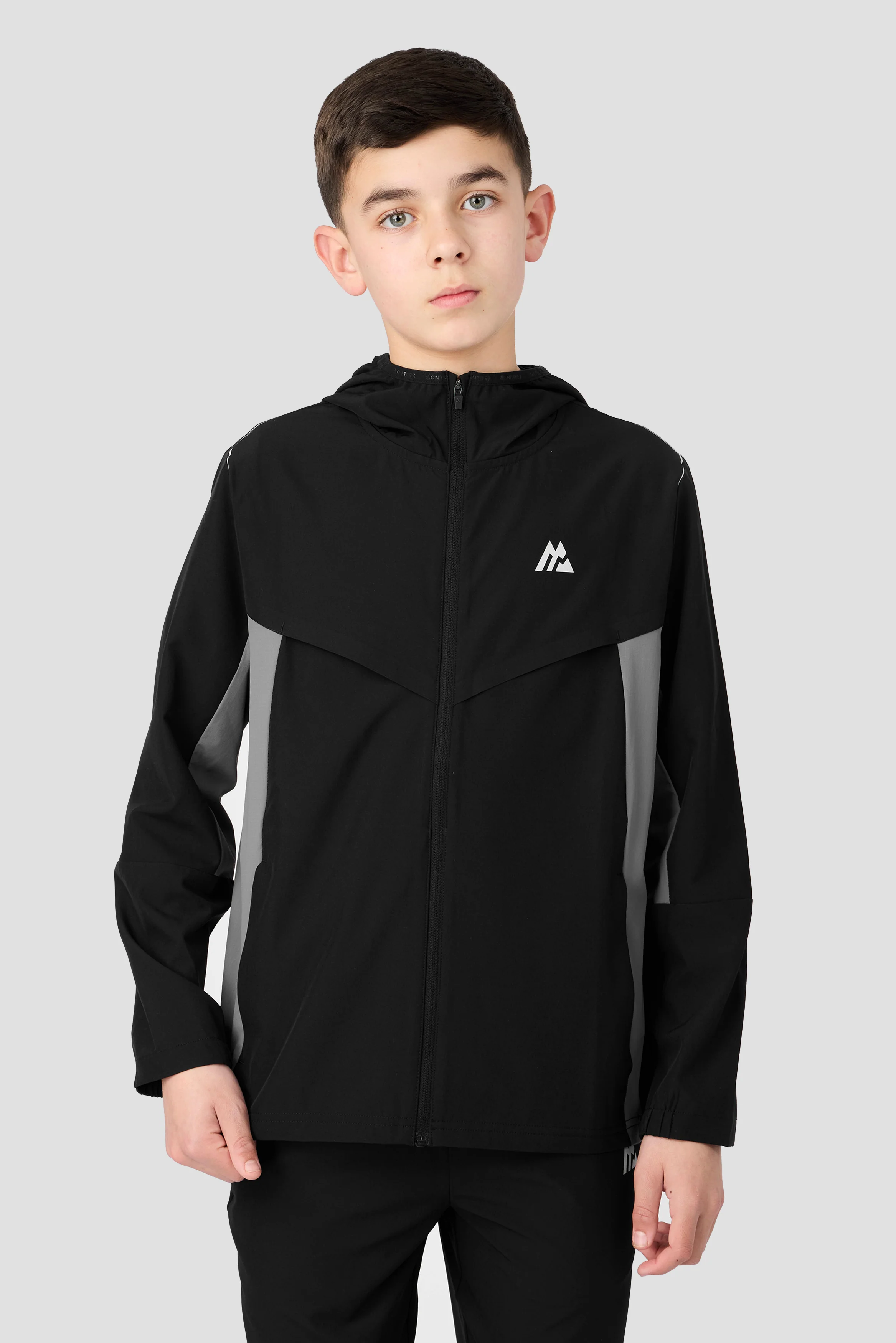 Boys Scope Jacket - Black/Cement Grey