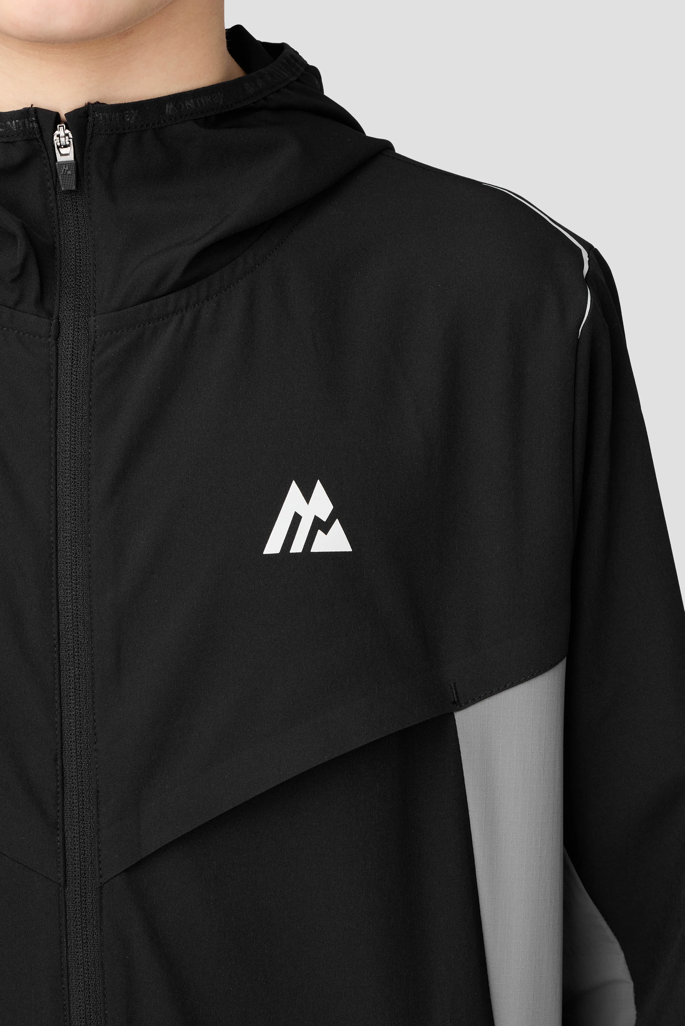 Boys Scope Jacket - Black/Cement Grey - Image 3
