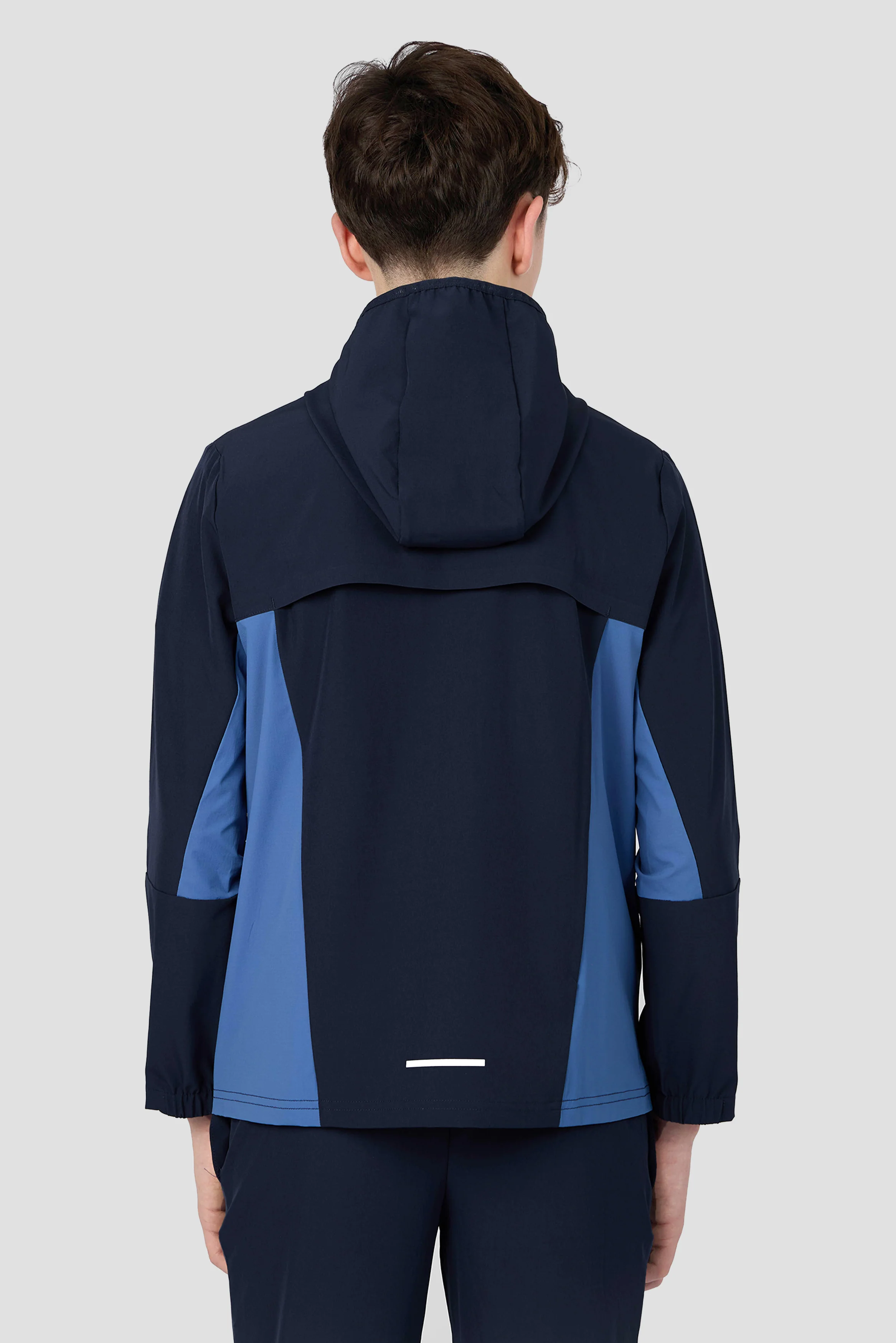 Boys Scope Jacket - Midnight Blue/Charcoal Blue - Image 2