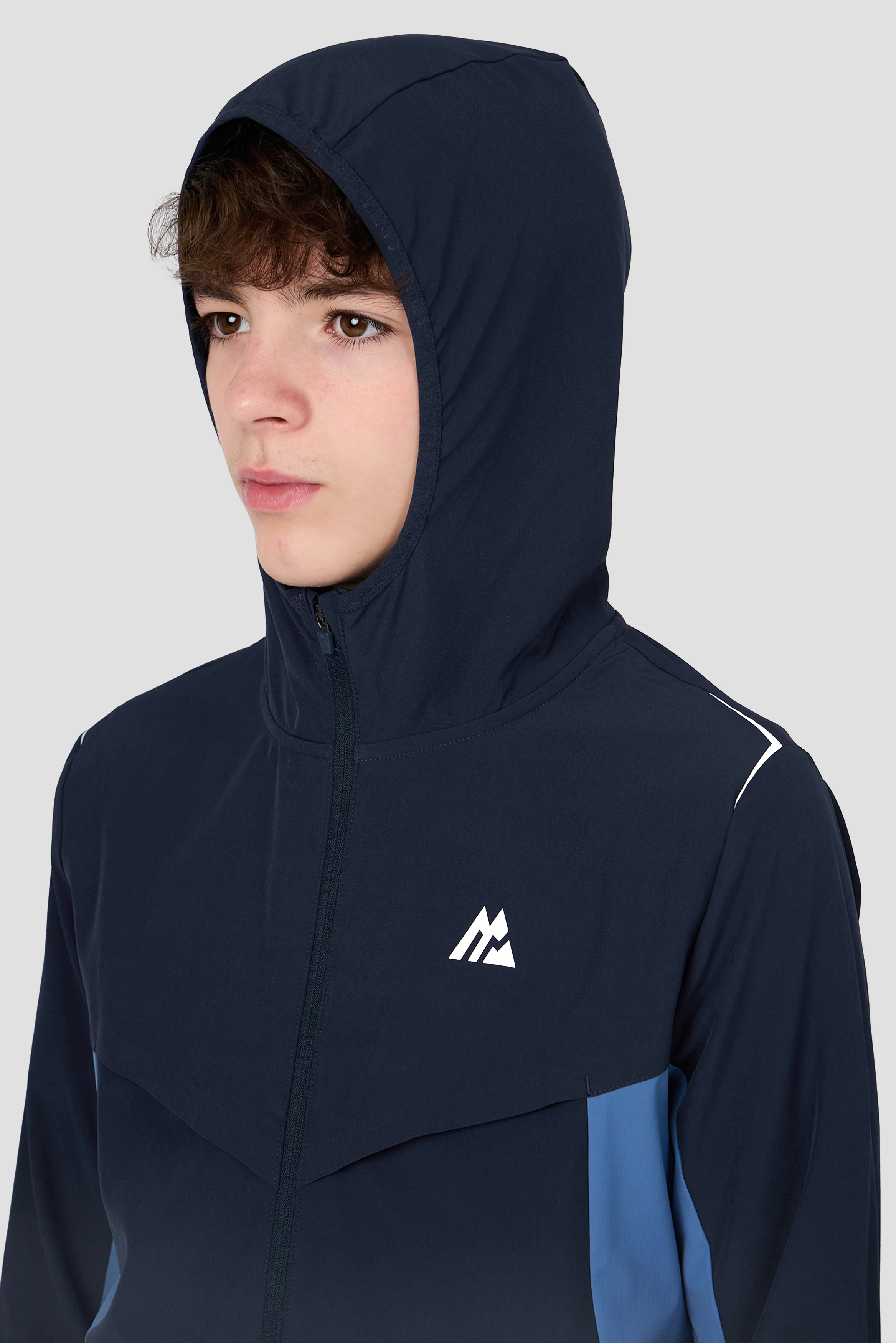 Boys Scope Jacket - Midnight Blue/Charcoal Blue - Image 4