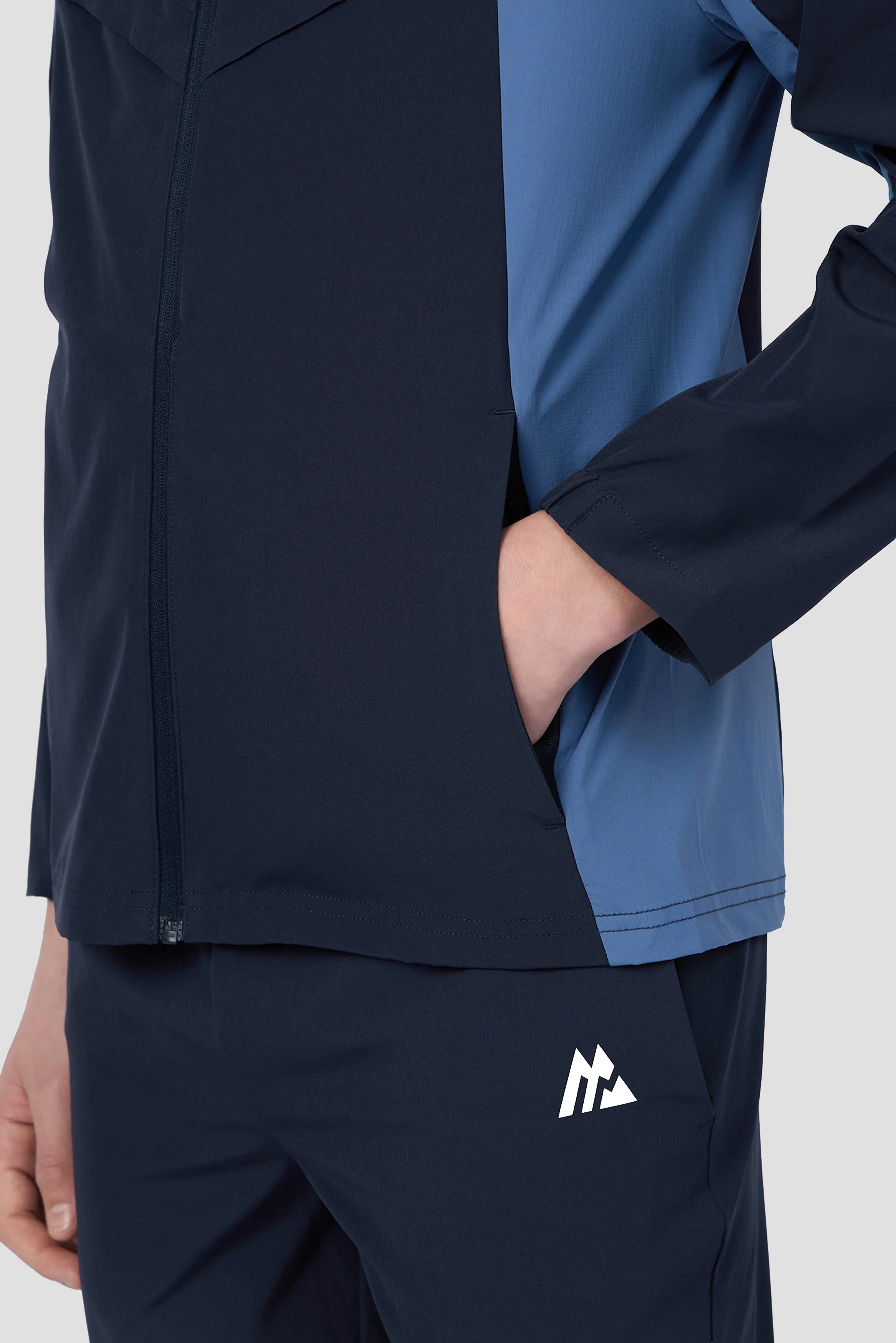 Boys Scope Jacket - Midnight Blue/Charcoal Blue - Image 5