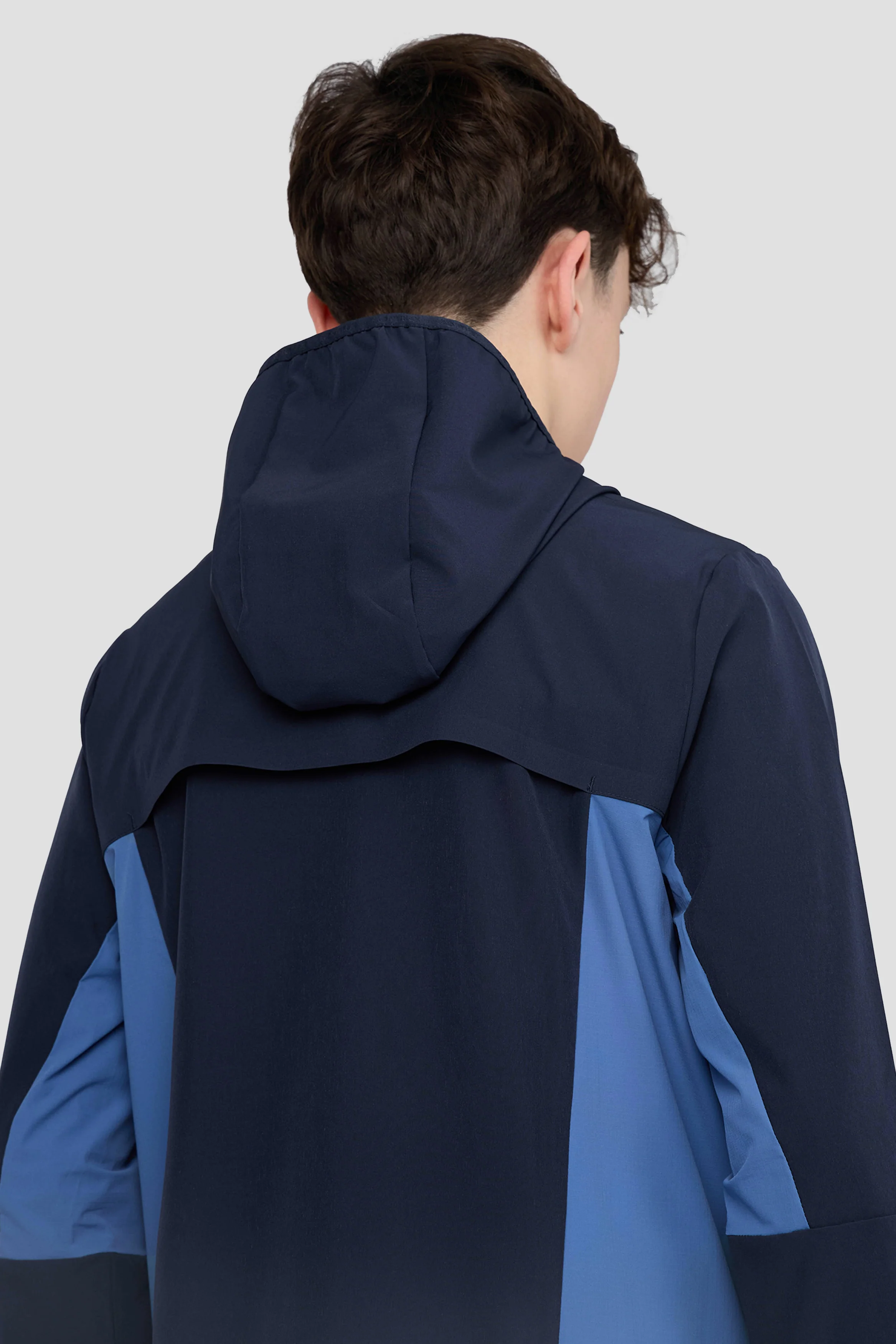 Boys Scope Jacket - Midnight Blue/Charcoal Blue - Image 6