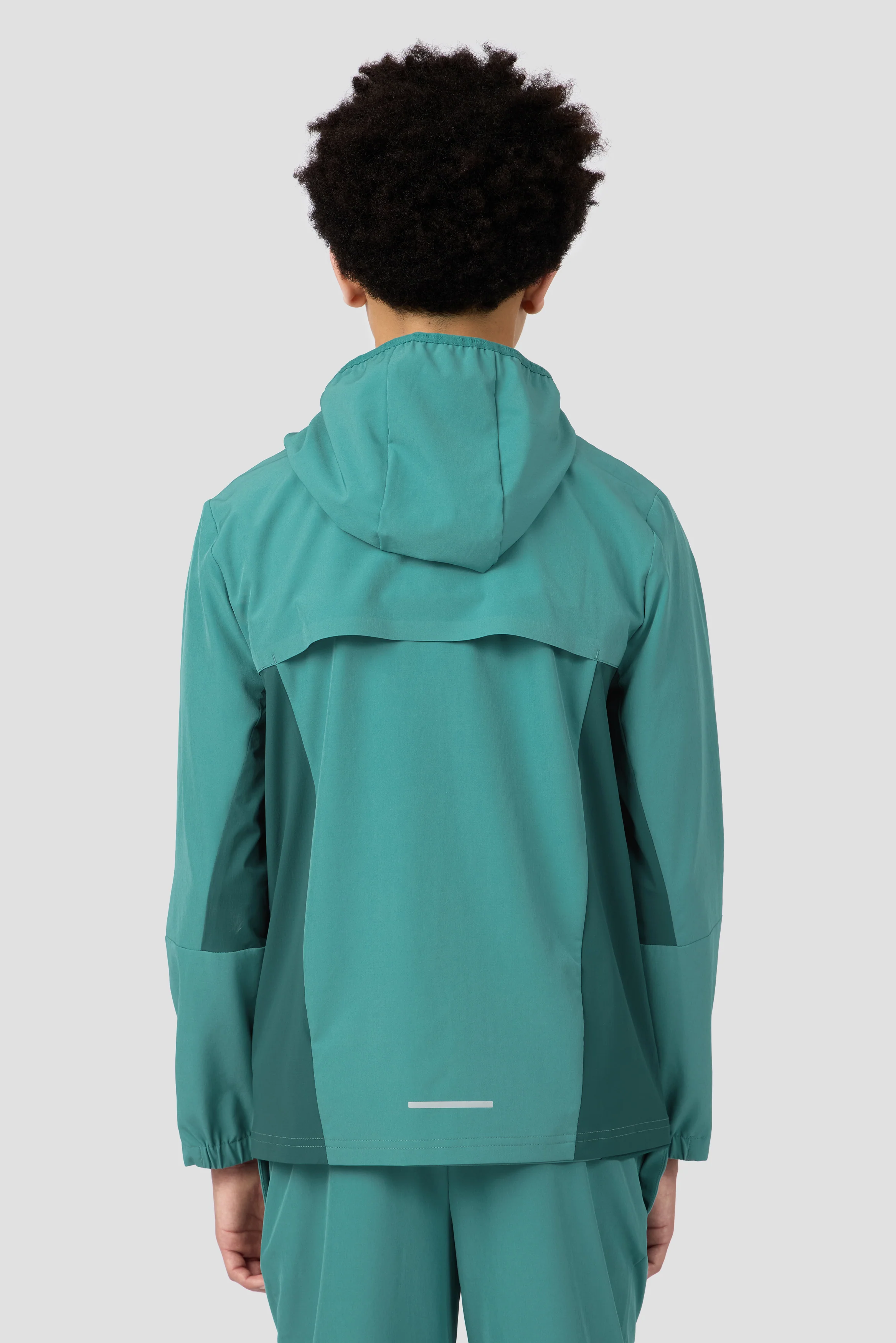 Boys Scope Jacket - Steel Teal/Ocean Abyss - Image 2