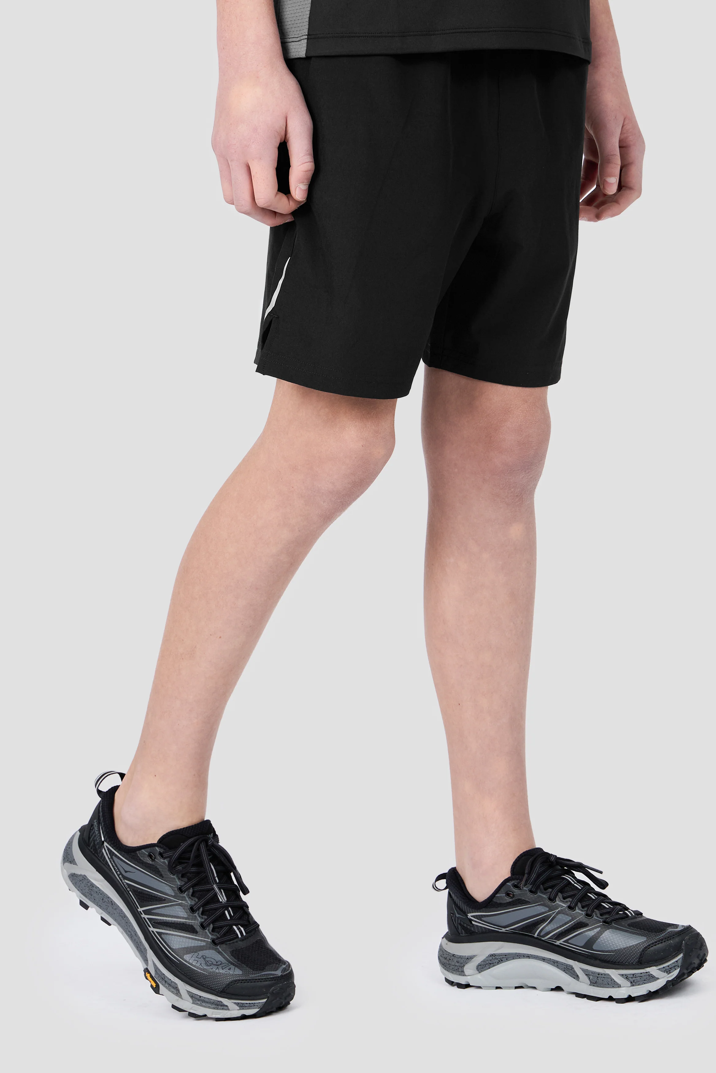 Boys Scope Short - Black/Cement Grey - Image 2