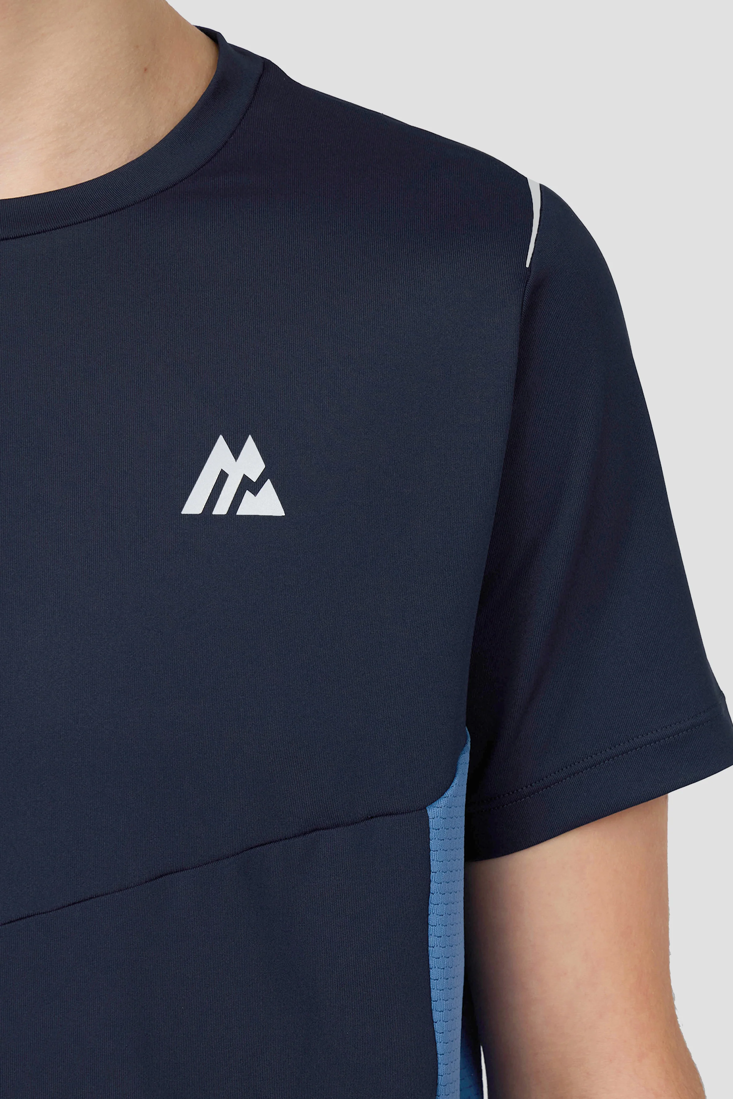 Boys Scope T-Shirt - Midnight Blue/Charcoal Blue - Image 3