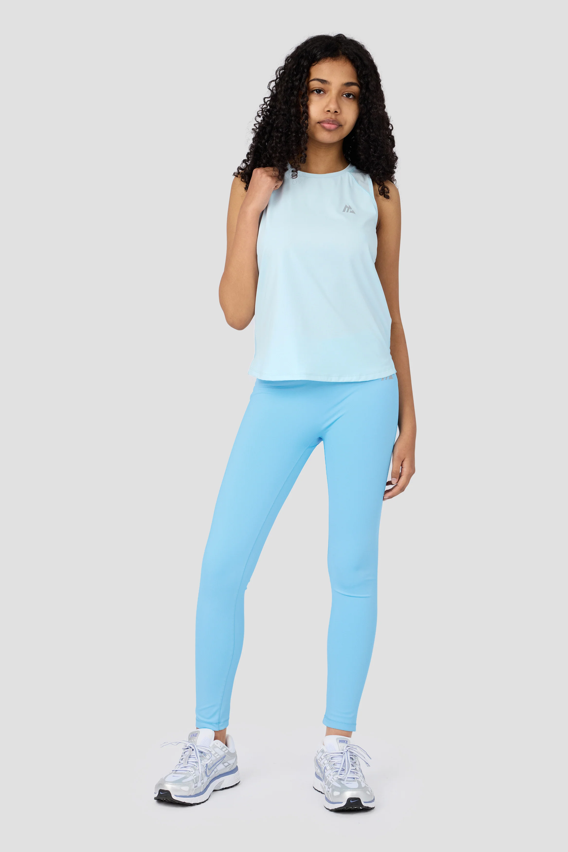 Girls Sky Tank Top - Misty Blue - Image 5