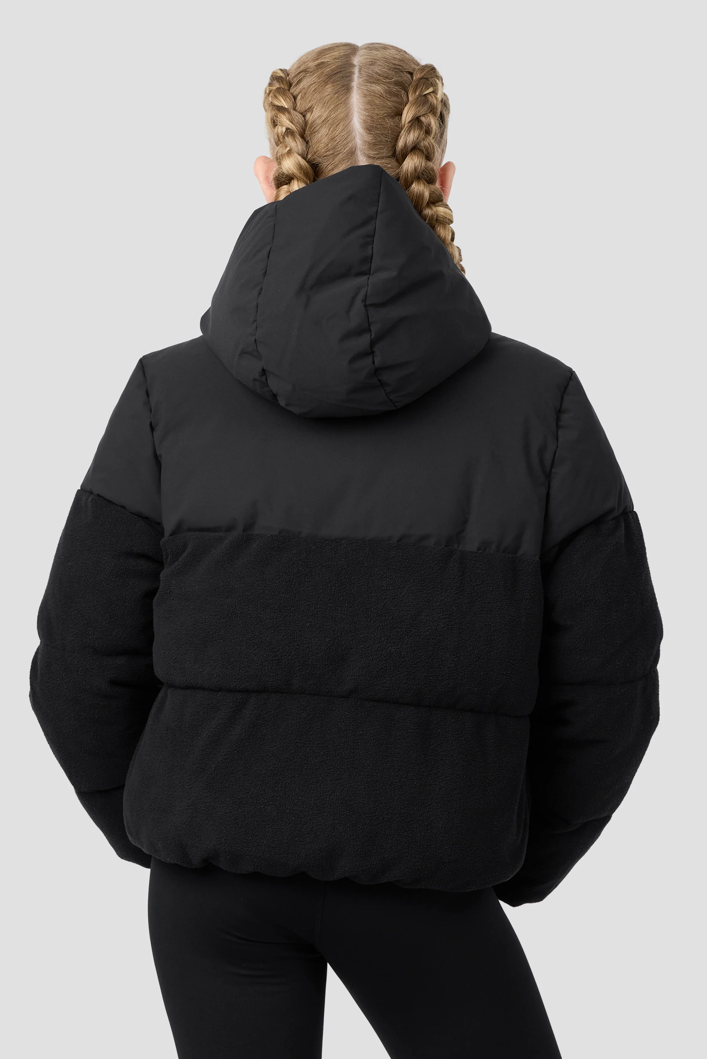 Girls Snowbird Jacket - Black - Image 2