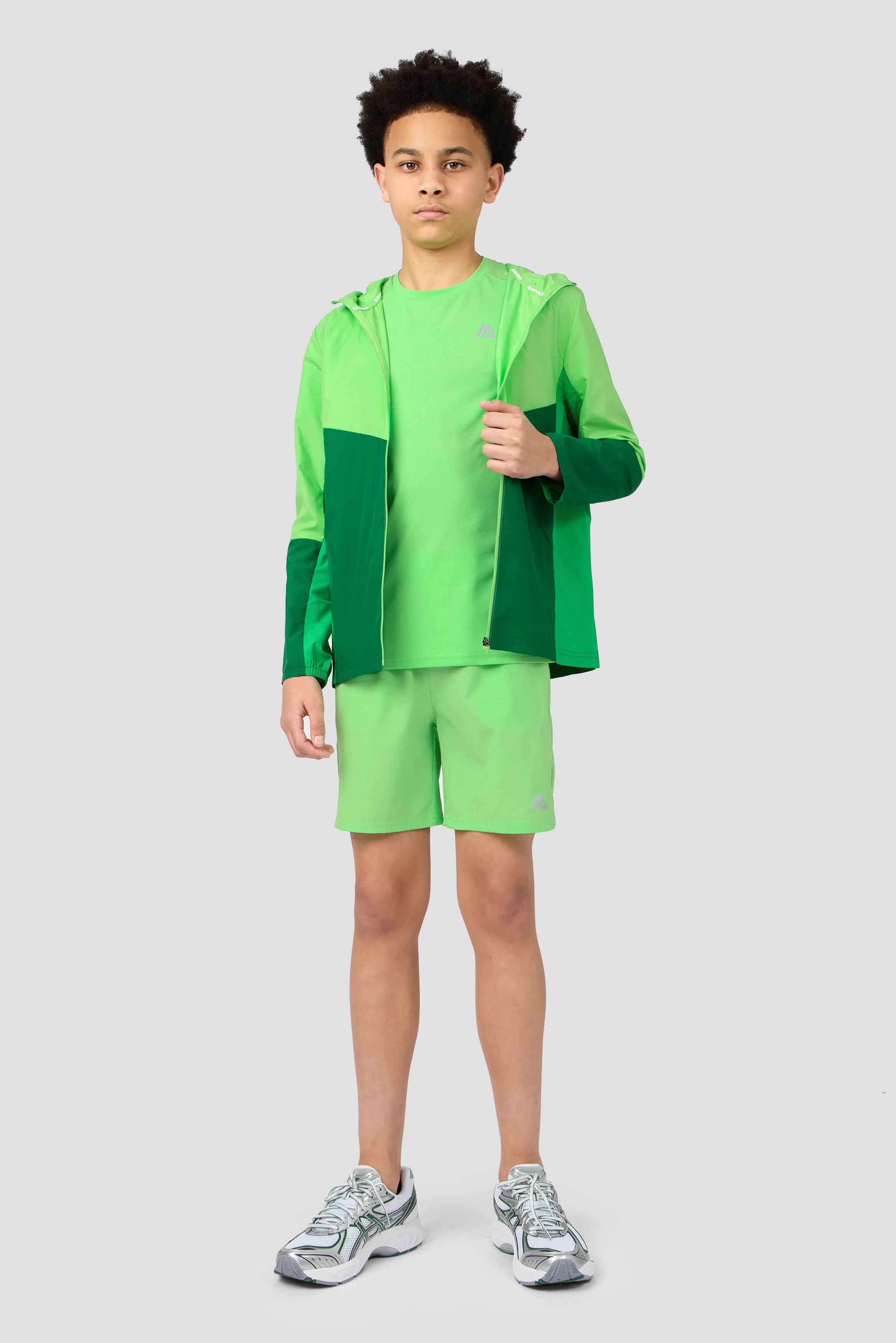 Boys Spectra Windbreaker - Chameleon/Spruce Green/Clover - Image 7