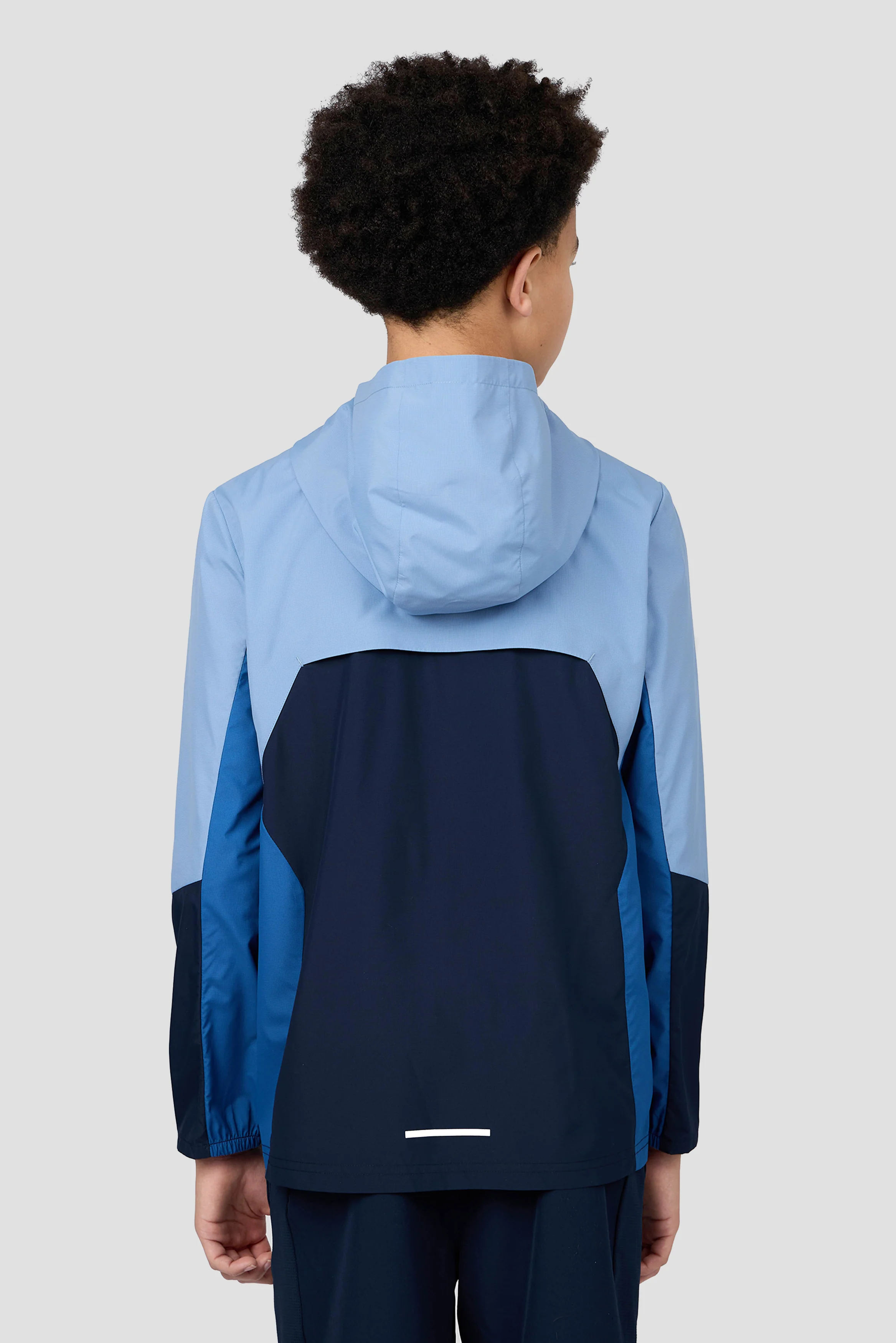 Boys Spectra Windbreaker - Cloudy Blue/Midnight Blue/Charcoal Blue - Image 2
