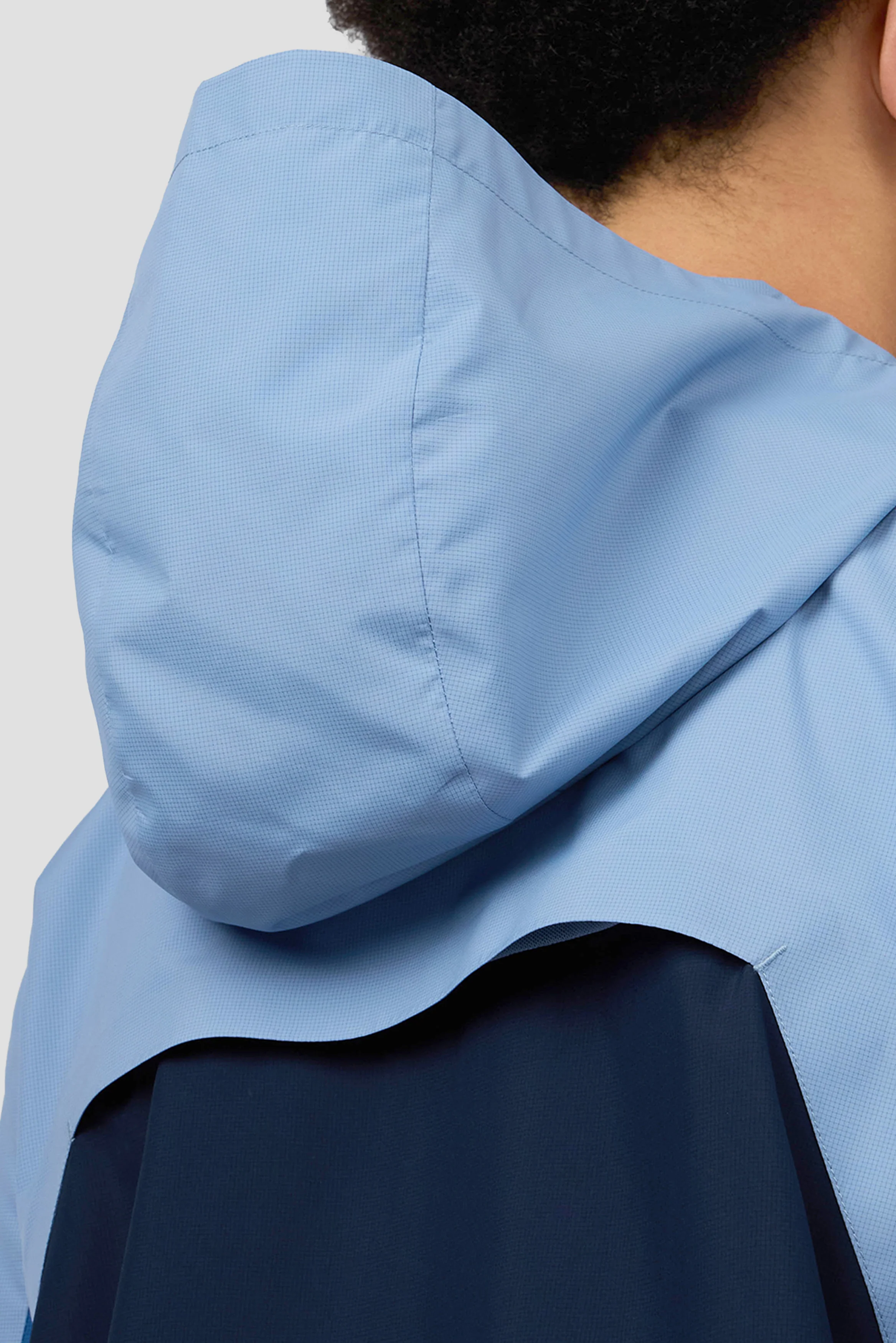 Boys Spectra Windbreaker - Cloudy Blue/Midnight Blue/Charcoal Blue - Image 4