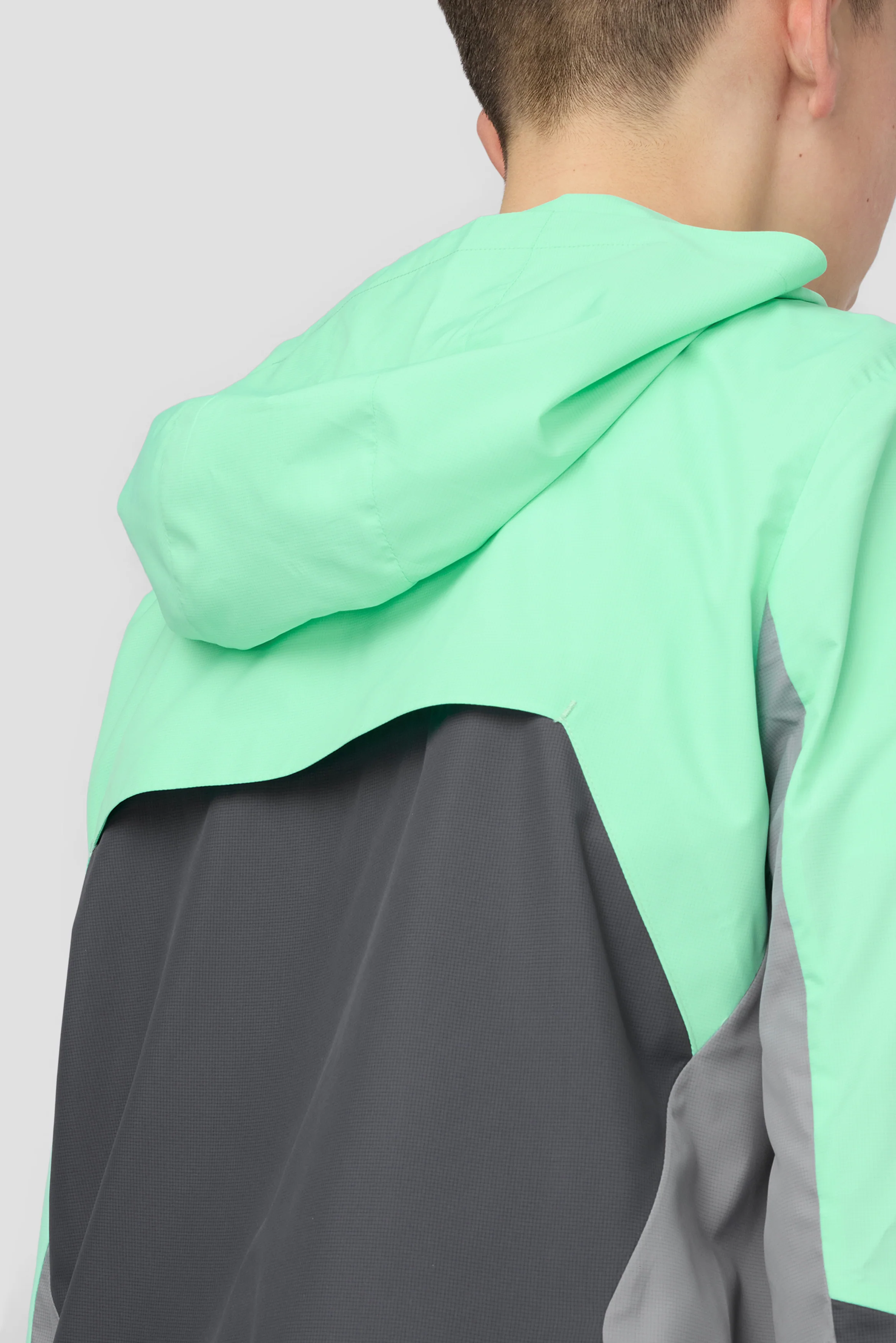 Boys Spectra Windbreaker - Duck Egg/Slate Grey/Platinum Grey - Image 6