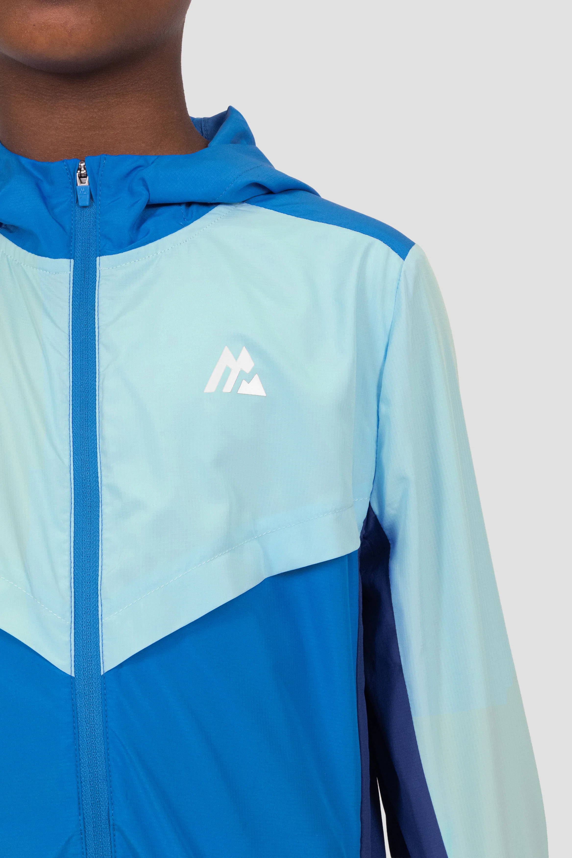 Boys Speed 2.0 Windbreaker - Neon Blue/Neon Sky/Marine Blue - Image 5