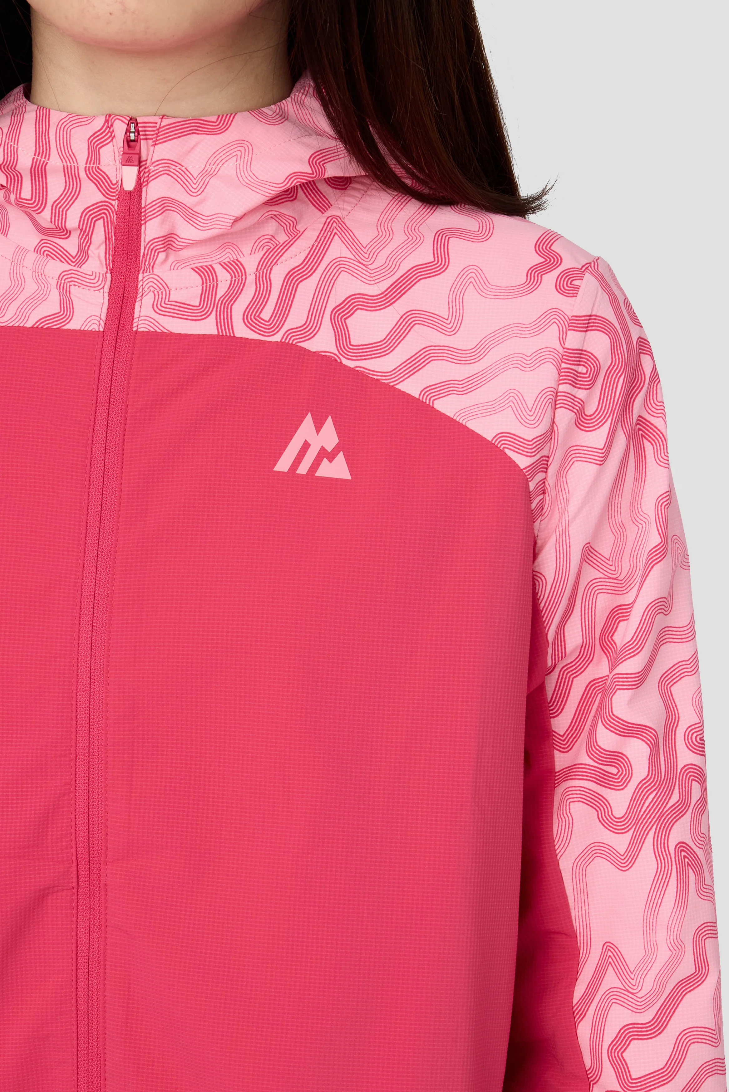Girls Spin Windbreaker - Bouquet/Sweet Pink - Image 3