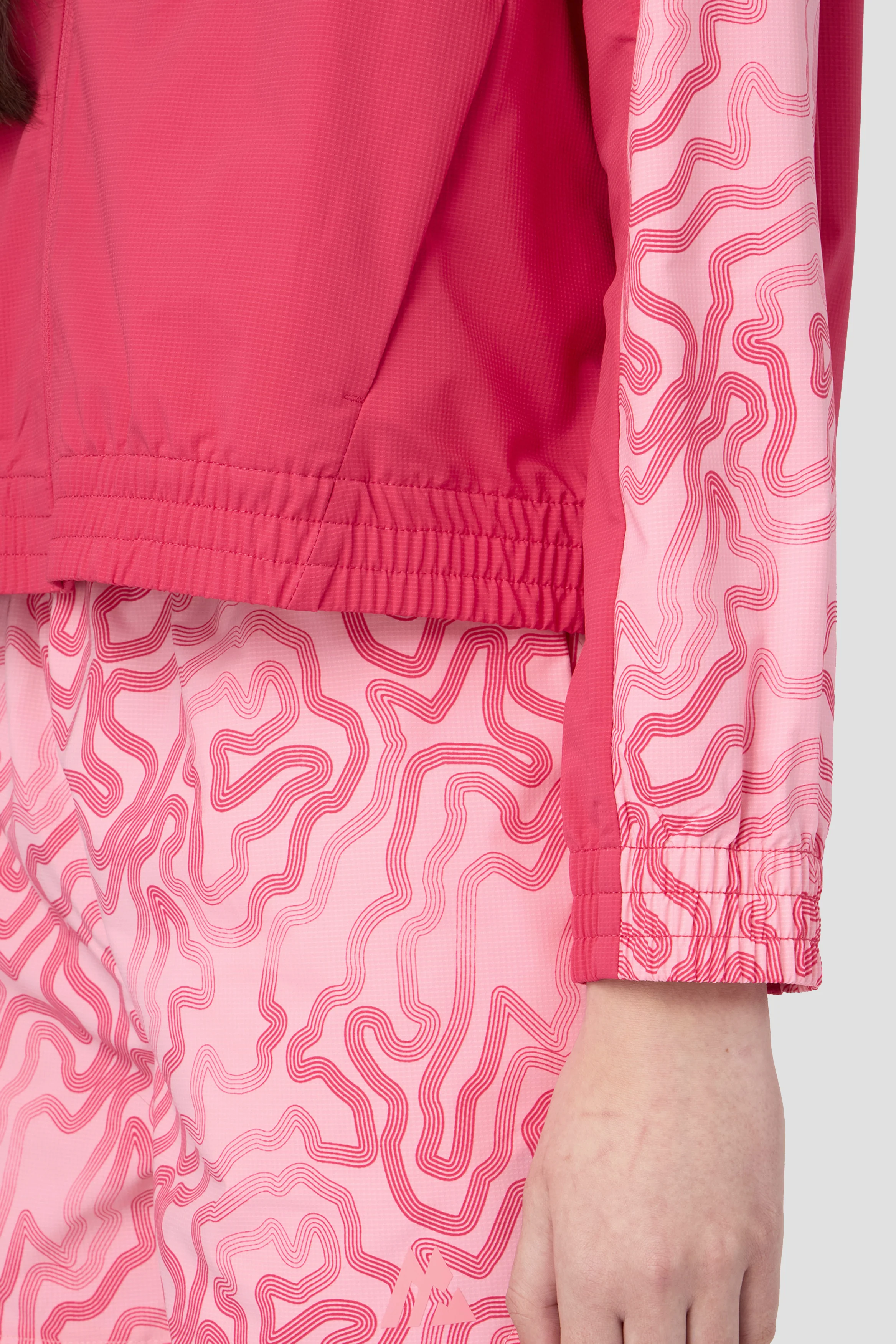 Girls Spin Windbreaker - Bouquet/Sweet Pink - Image 4
