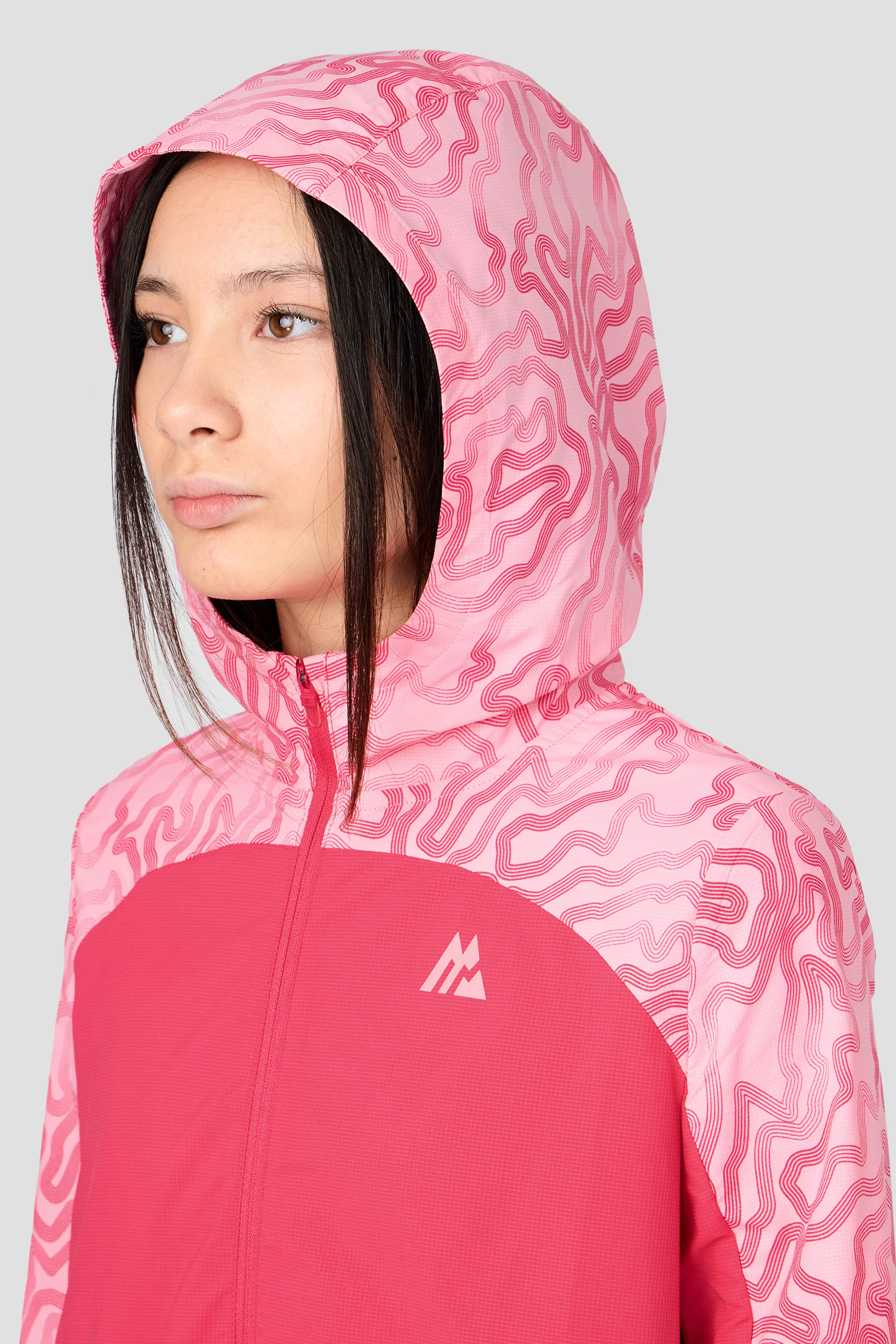 Girls Spin Windbreaker - Bouquet/Sweet Pink - Image 6