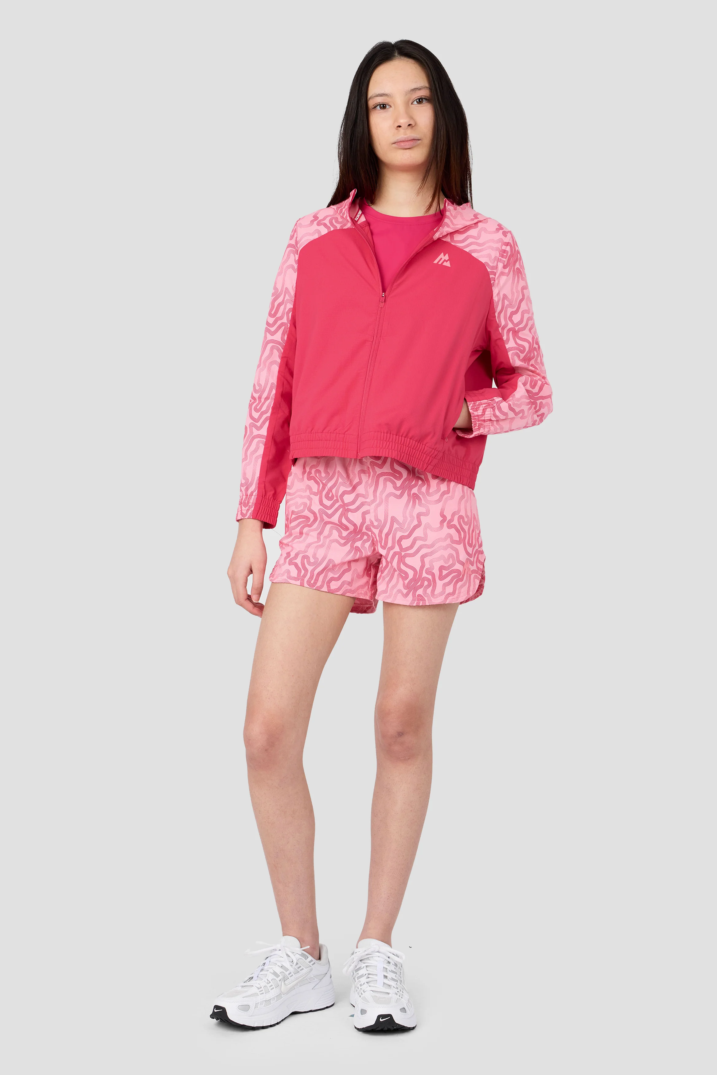 Girls Spin Windbreaker - Bouquet/Sweet Pink - Image 7