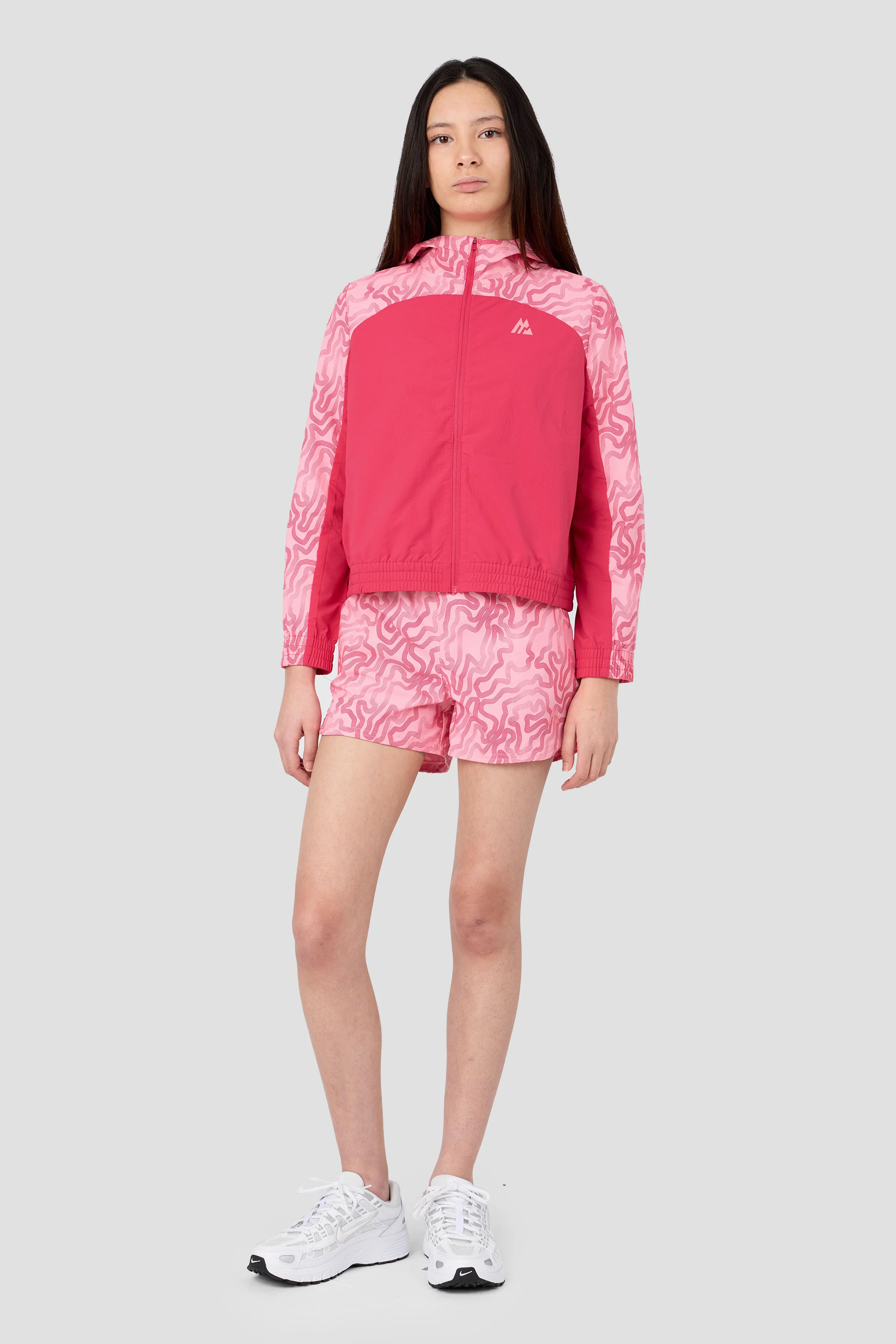 Girls Spin Windbreaker - Bouquet/Sweet Pink - Image 8