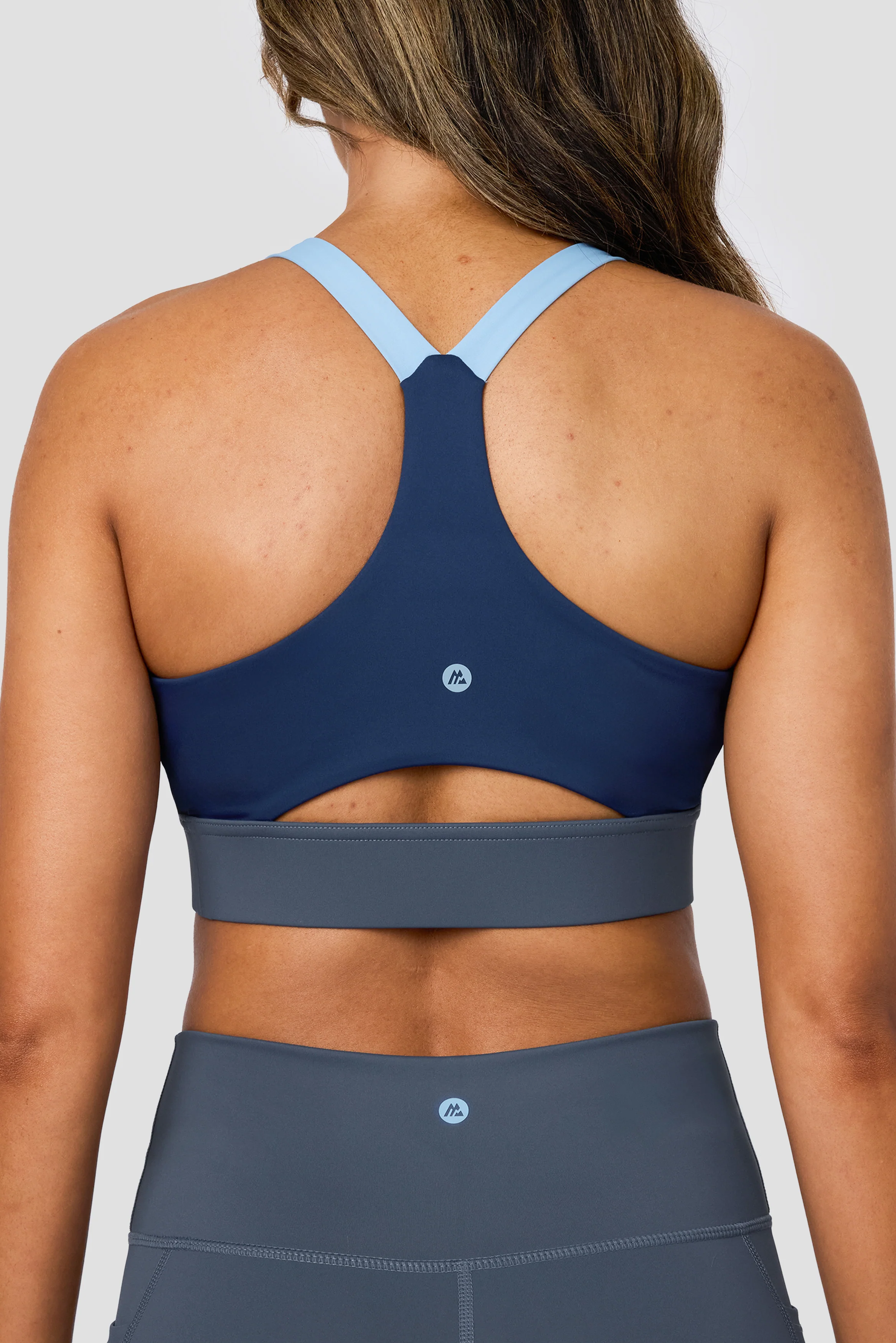 Stride Sports Bra - Greyed Indigo/Fresh Water/Agency - Image 6