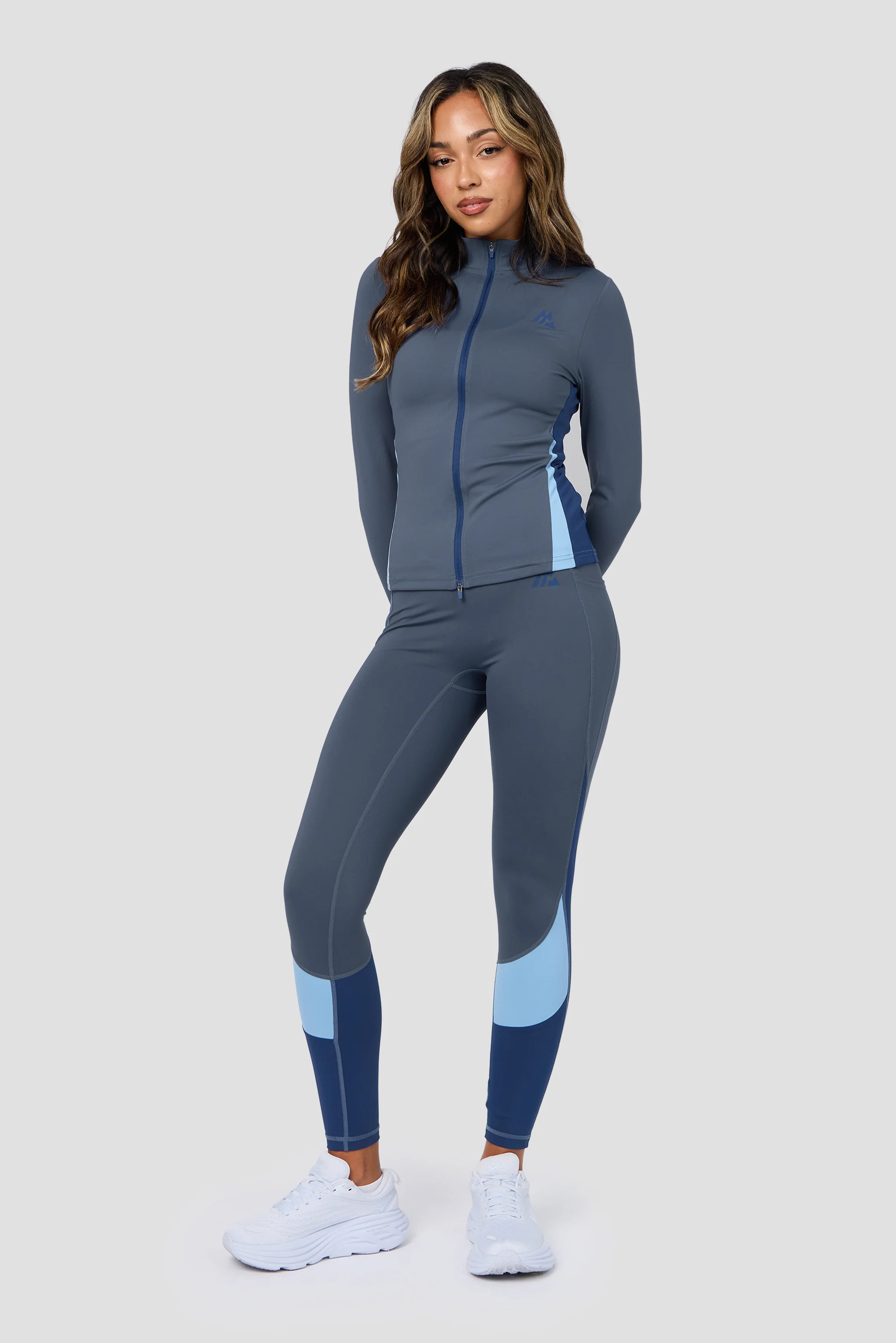 Stride Full Zip - Greyed Indigo/Fresh Water/Agency - Image 3
