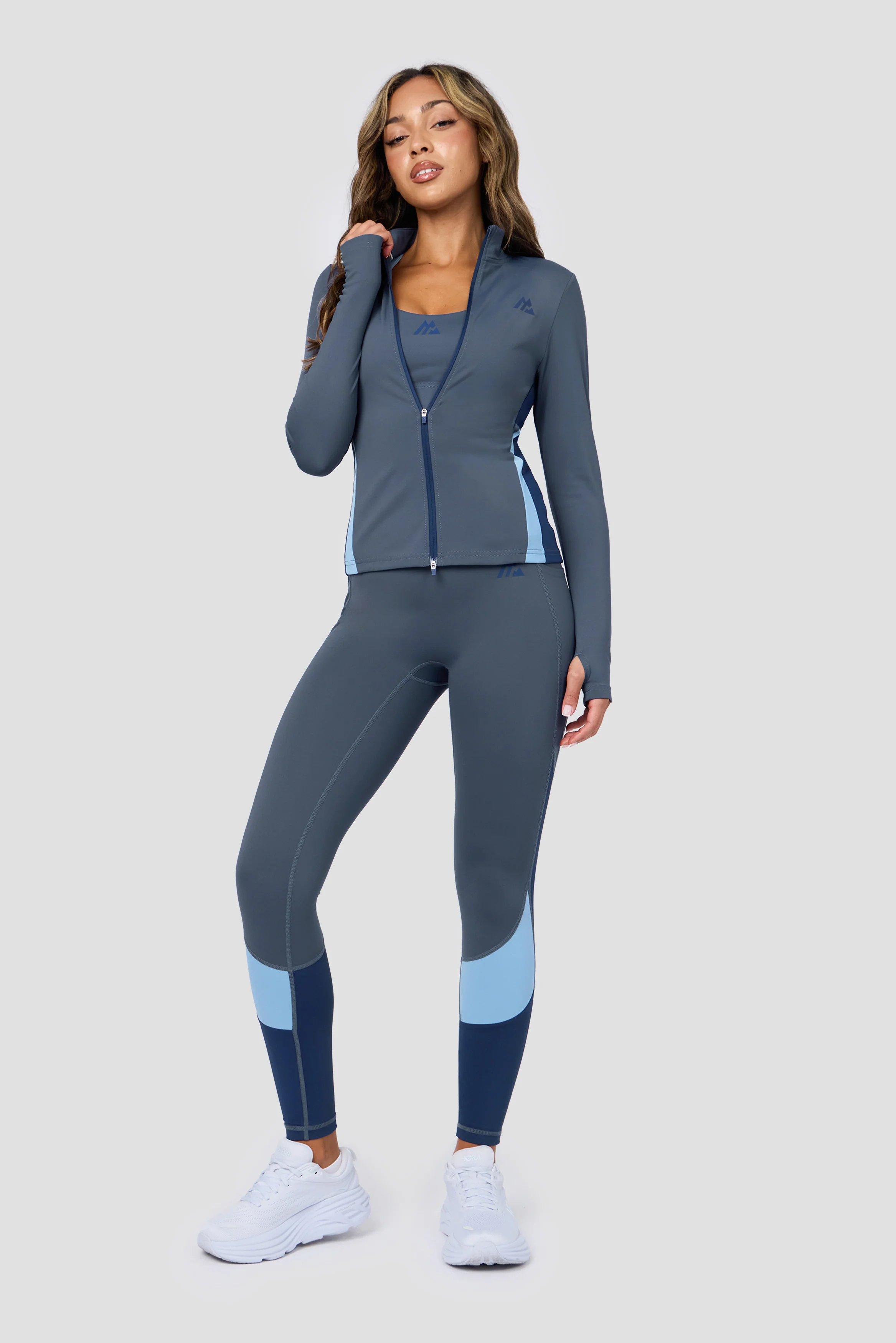 Stride Full Zip - Greyed Indigo/Fresh Water/Agency - Image 7