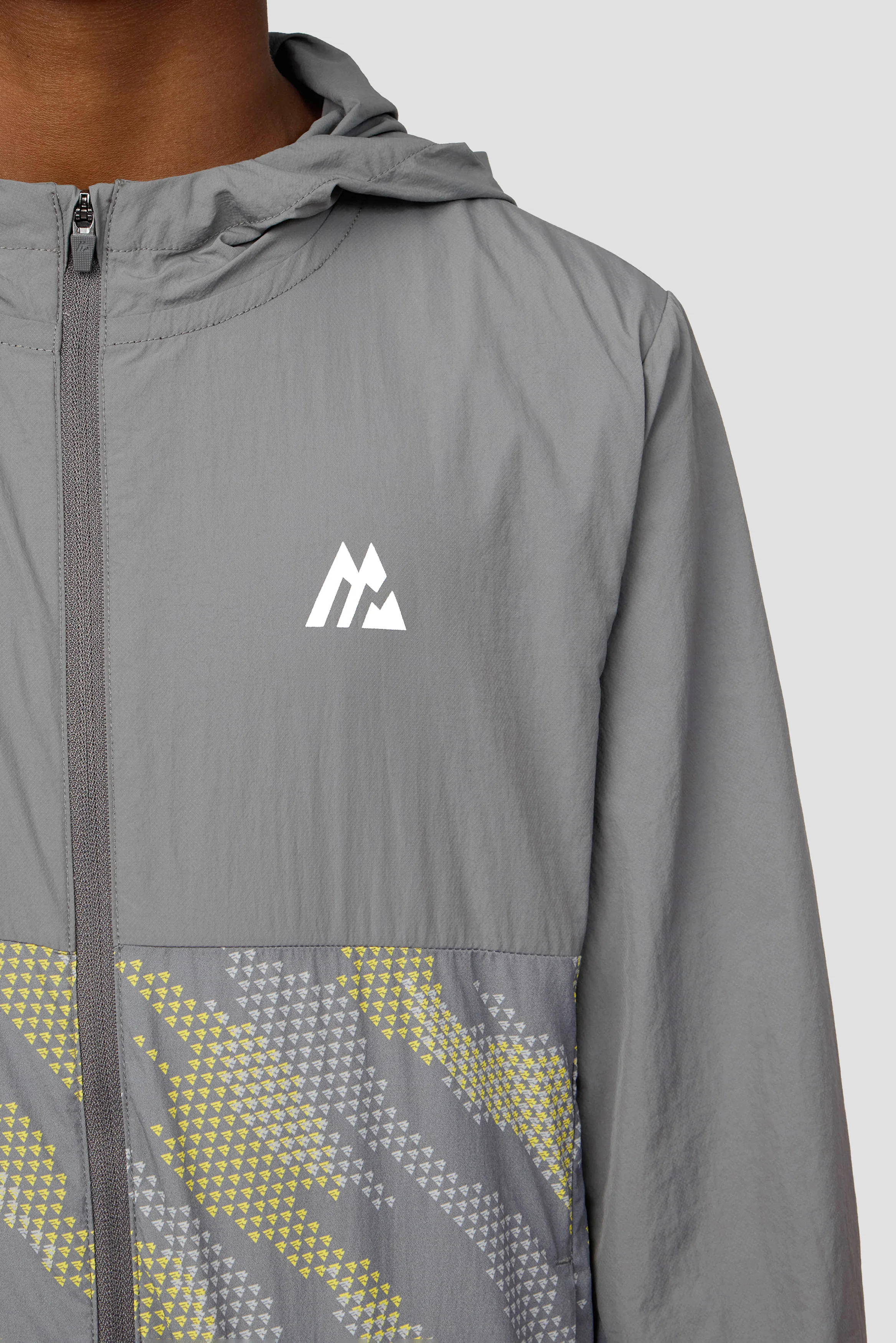 Boys Thera Jacket - Cement Grey/Platinum Grey/OG Neon - Image 5