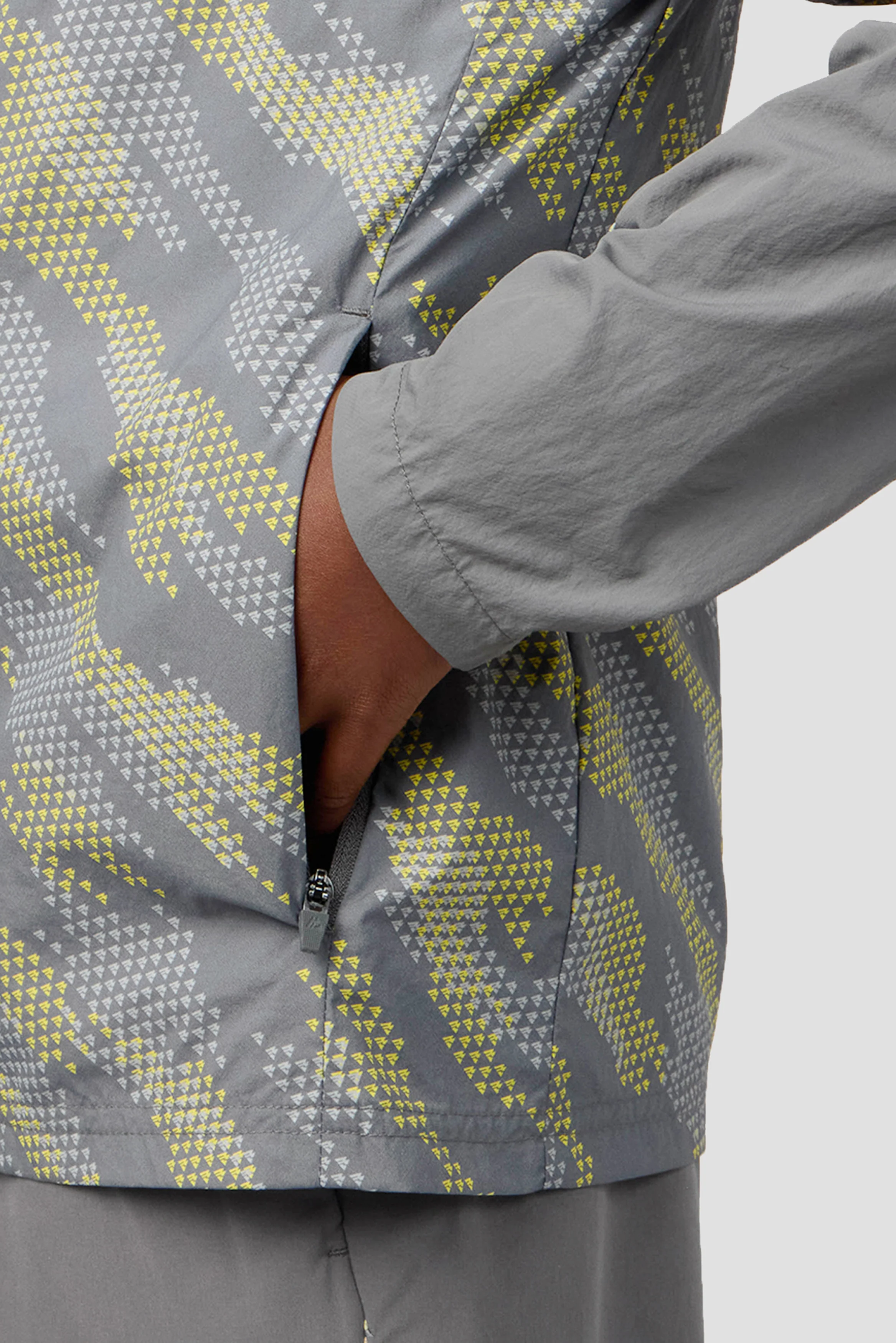 Boys Thera Jacket - Cement Grey/Platinum Grey/OG Neon - Image 6
