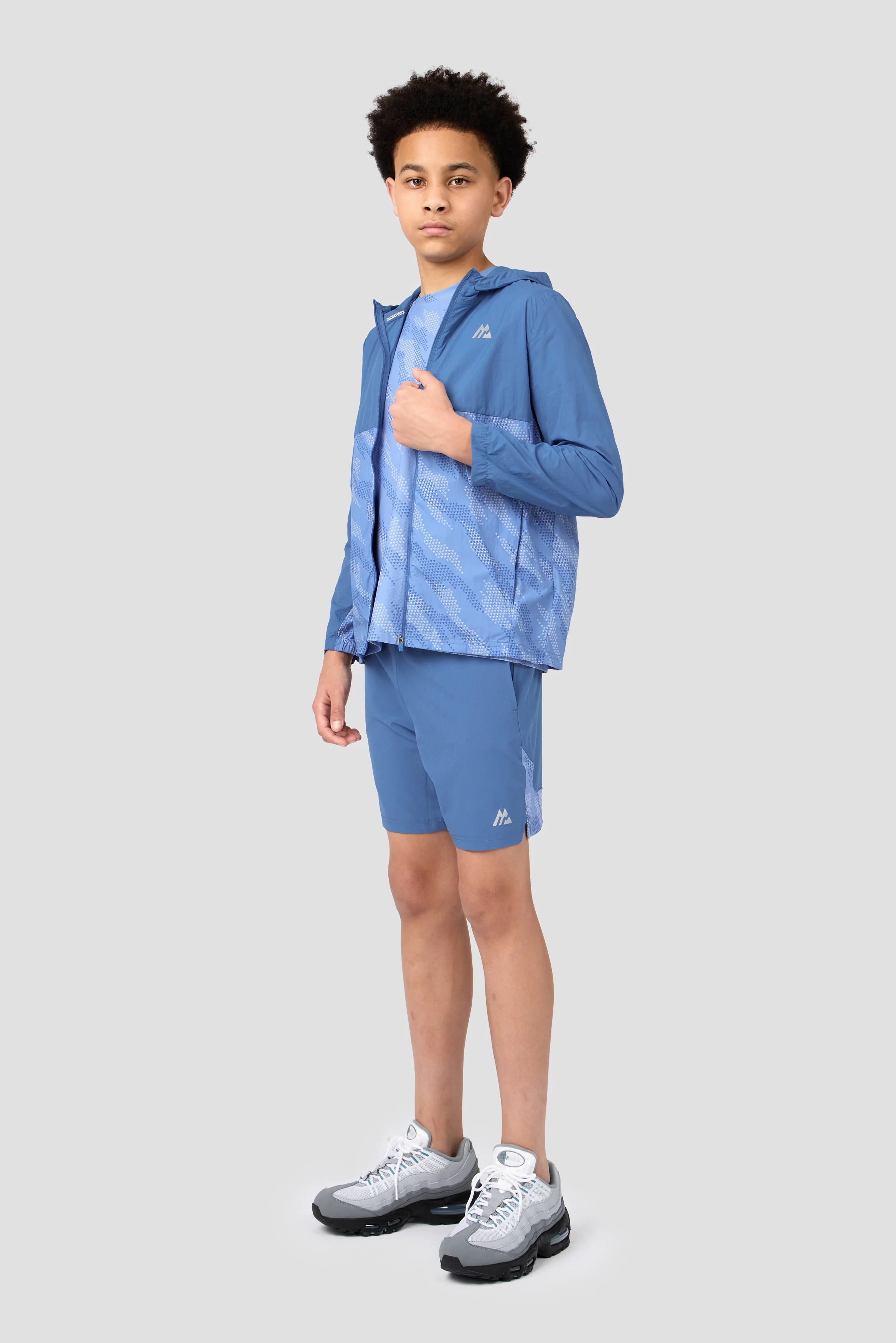 Boys Thera Jacket - Charcoal Blue/Cloudy Blue/Summer Mist - Image 5