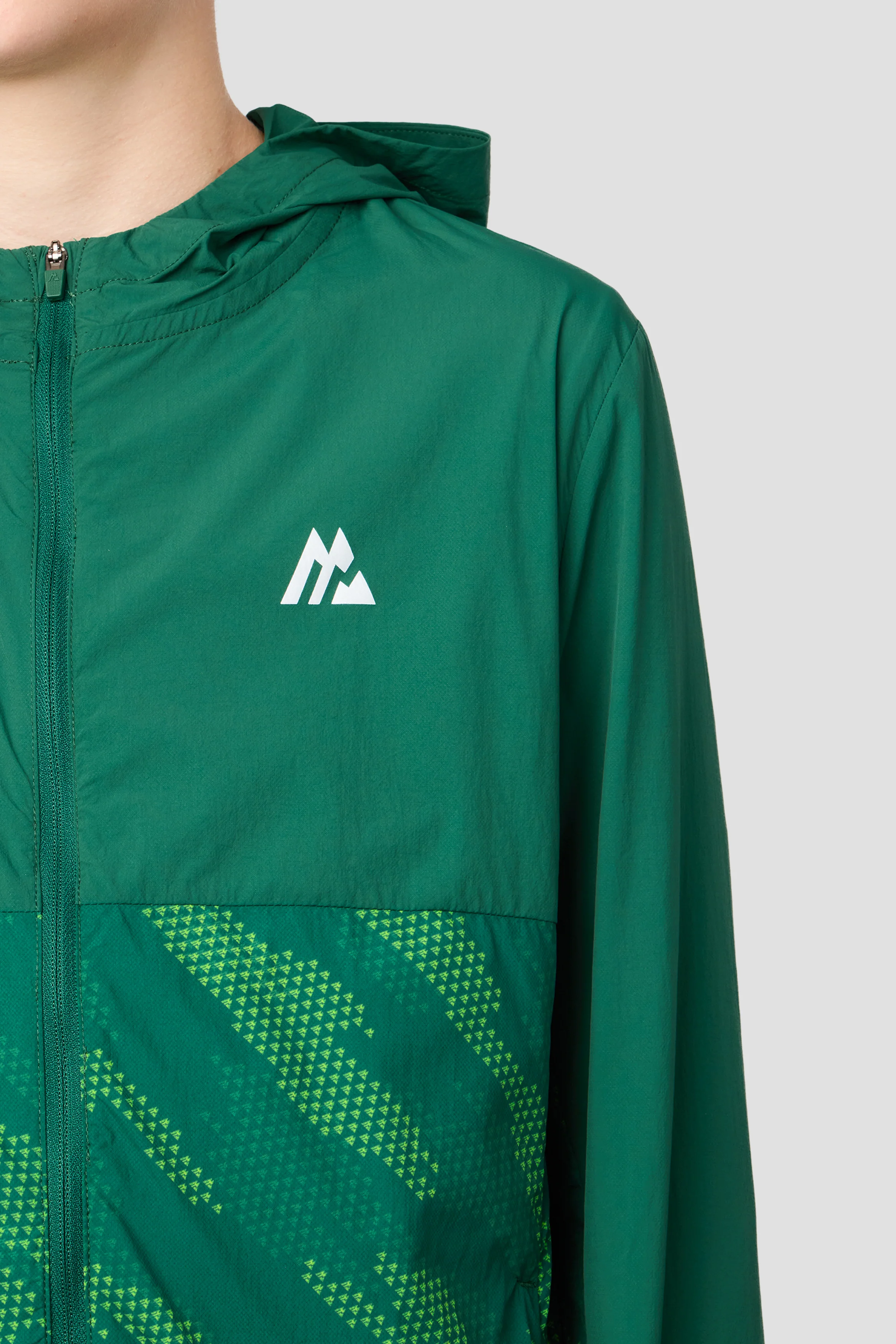 Boys Thera Jacket - Evergreen/Sherwood/Neon Green - Image 5