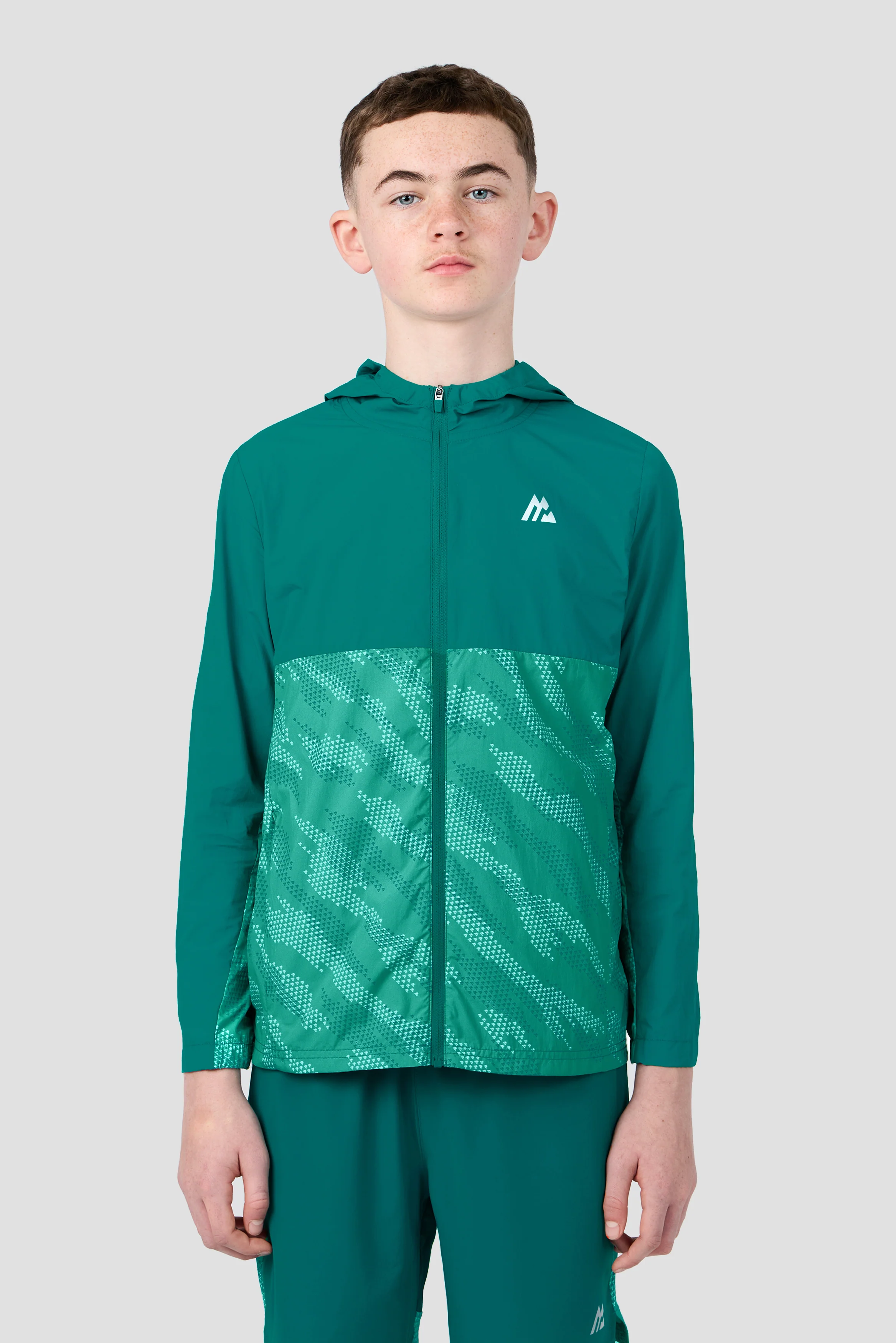 Boys Thera Jacket - Lagoon Green/Duck Egg/Cyber Jade