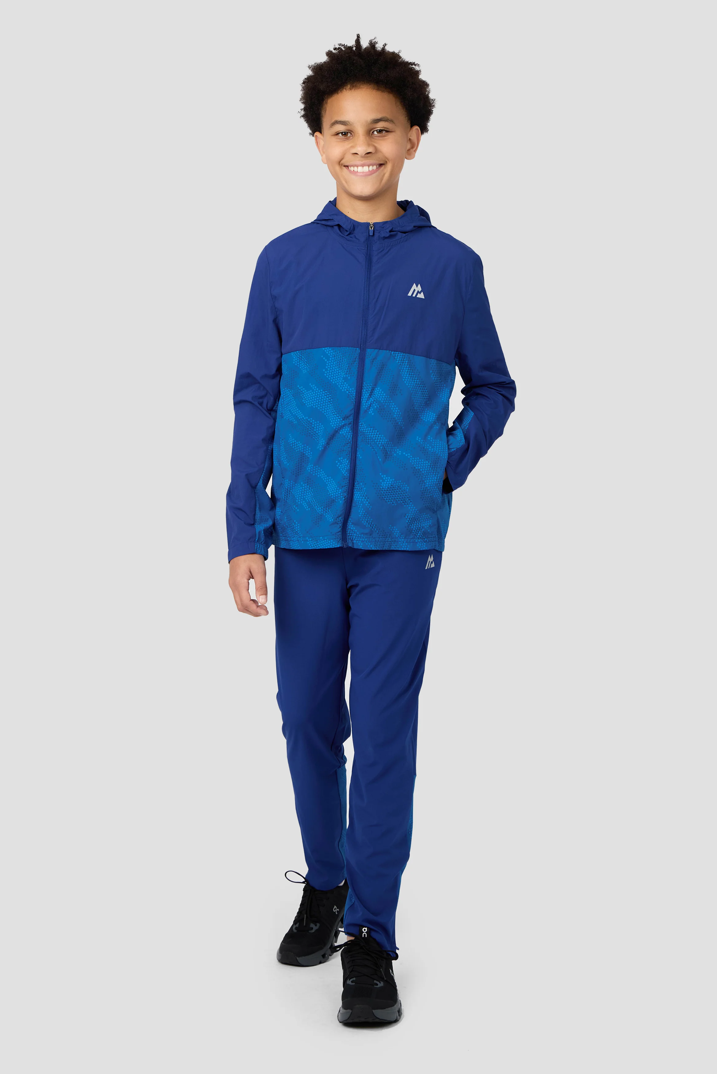Boys Thera Jacket - Marine Blue/Cobalt/Idaho Blue - Image 3