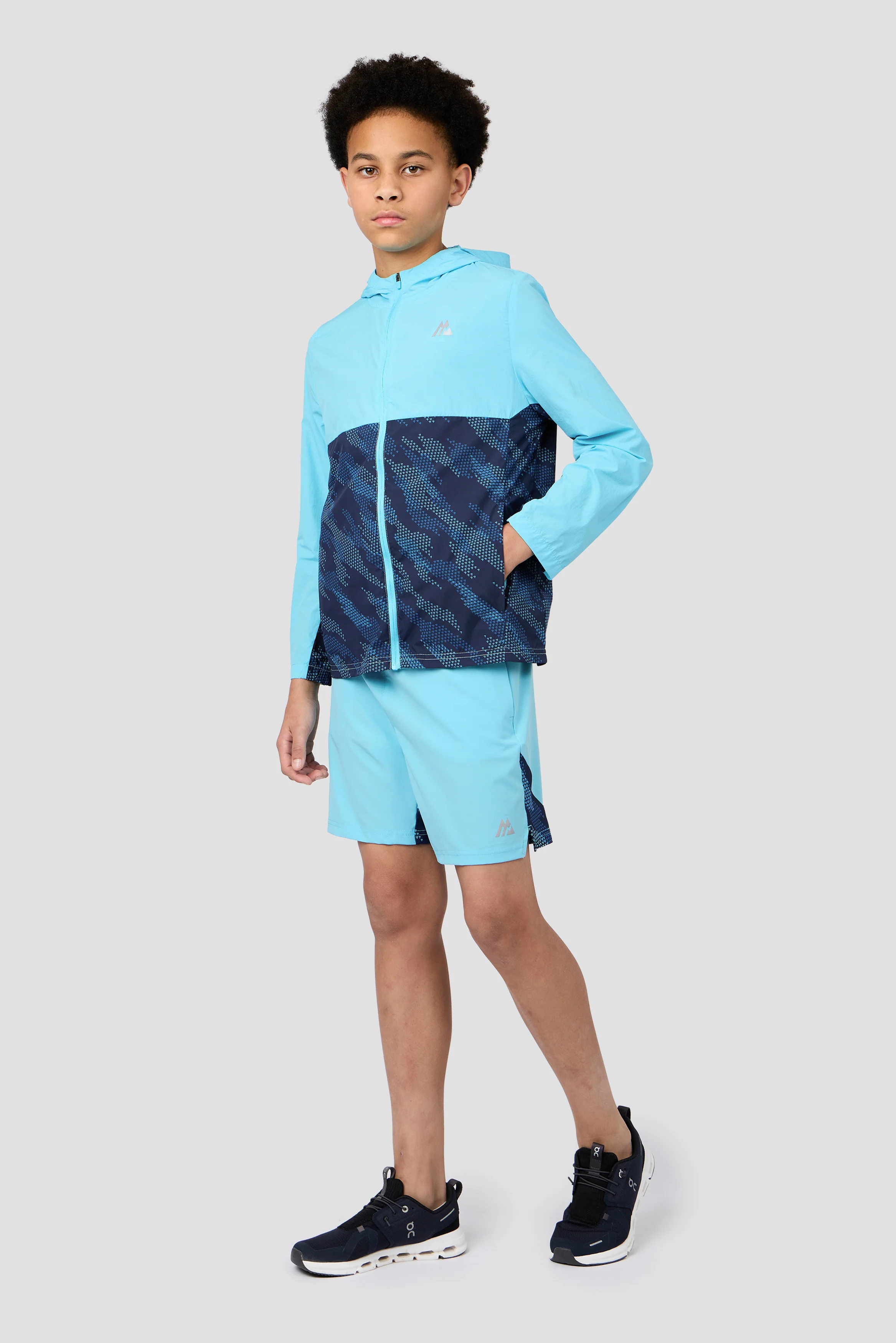 Boys Thera Short - Neon Sky/Midnight Blue/Cobalt - Image 3