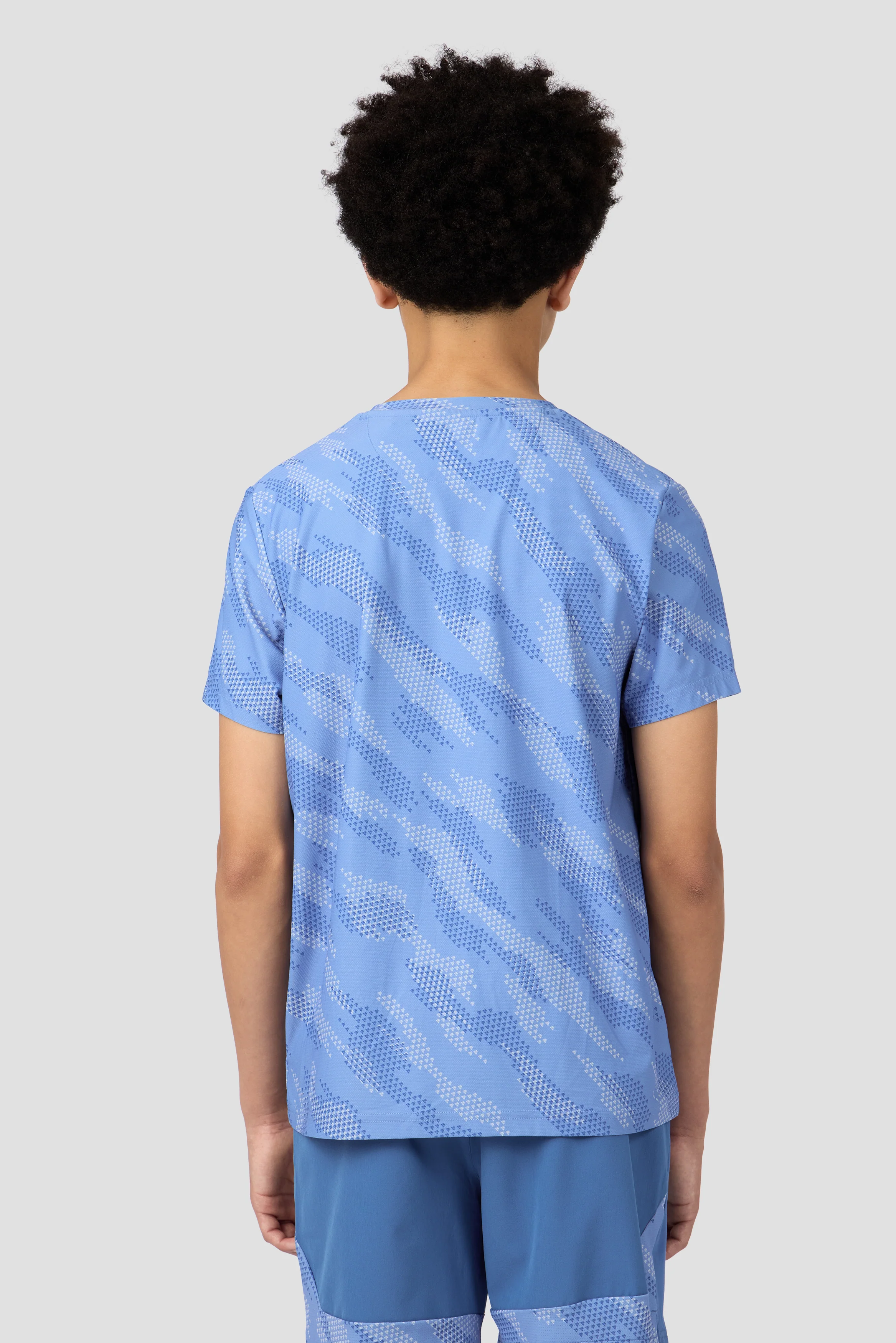 Boys Thera T-Shirt - Charcoal Blue/Cloudy Blue/Summer Mist - Image 2