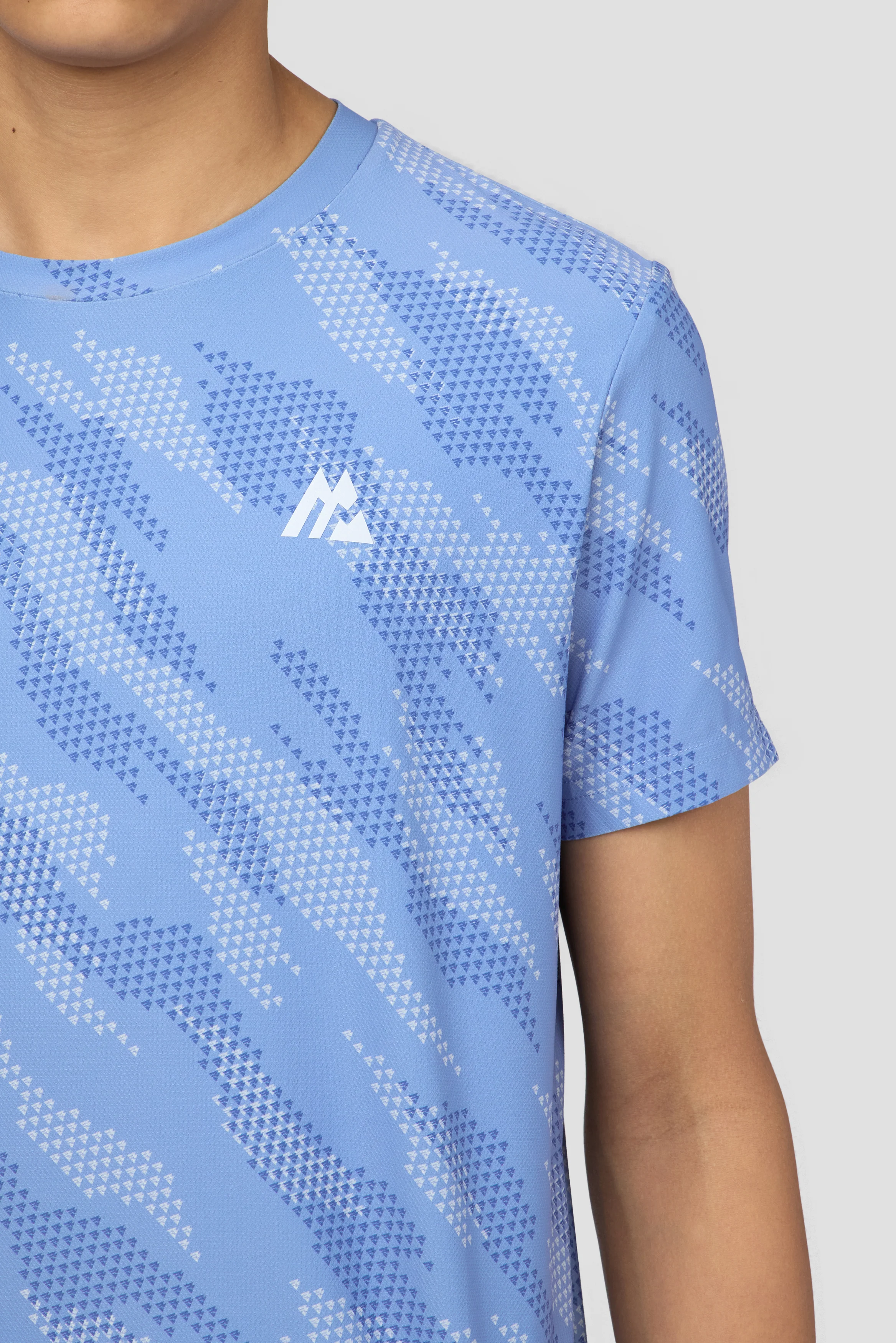 Boys Thera T-Shirt - Charcoal Blue/Cloudy Blue/Summer Mist - Image 3