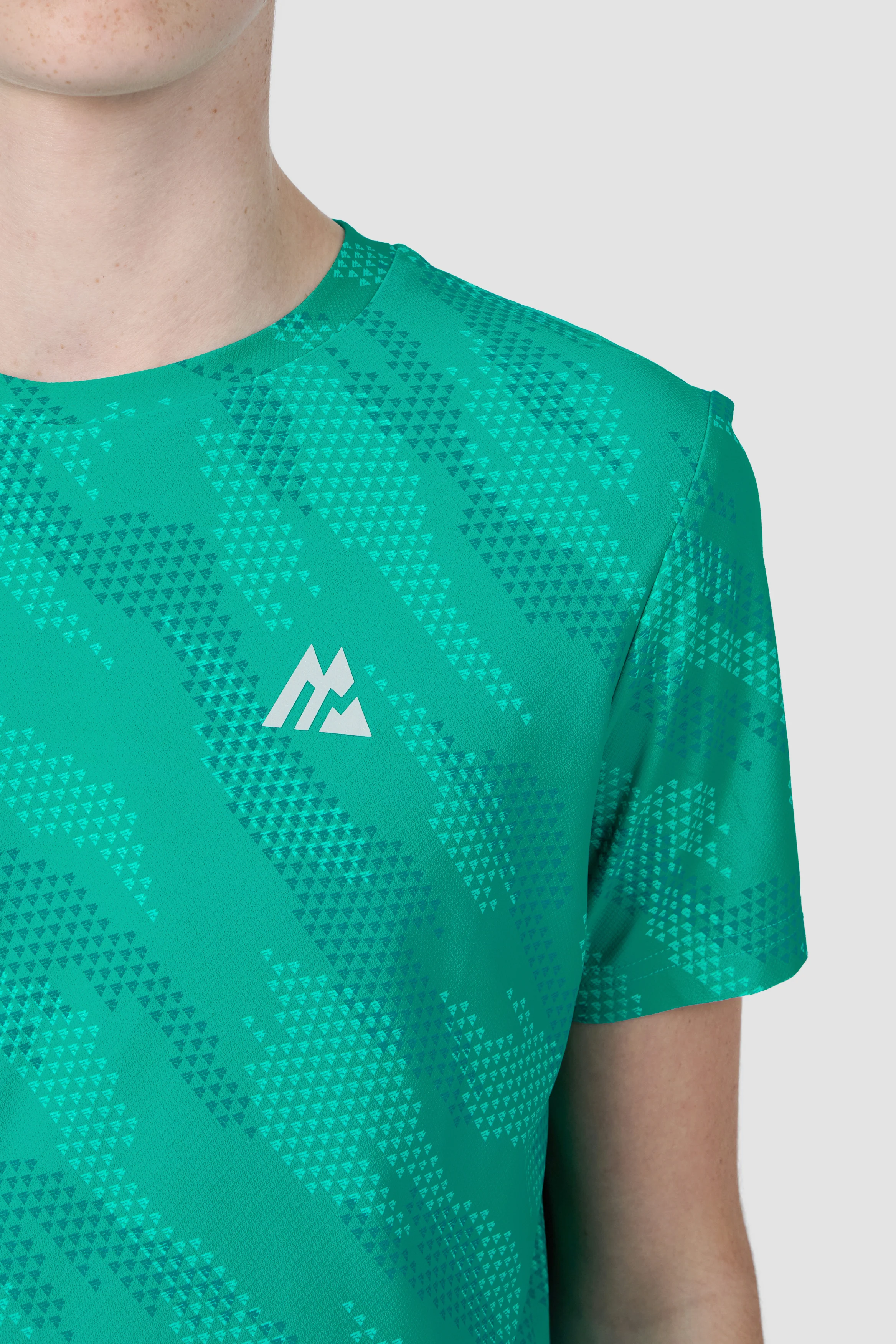 Boys Thera T-Shirt - Lagoon Green/Duck Egg/Cyber Jade - Image 3