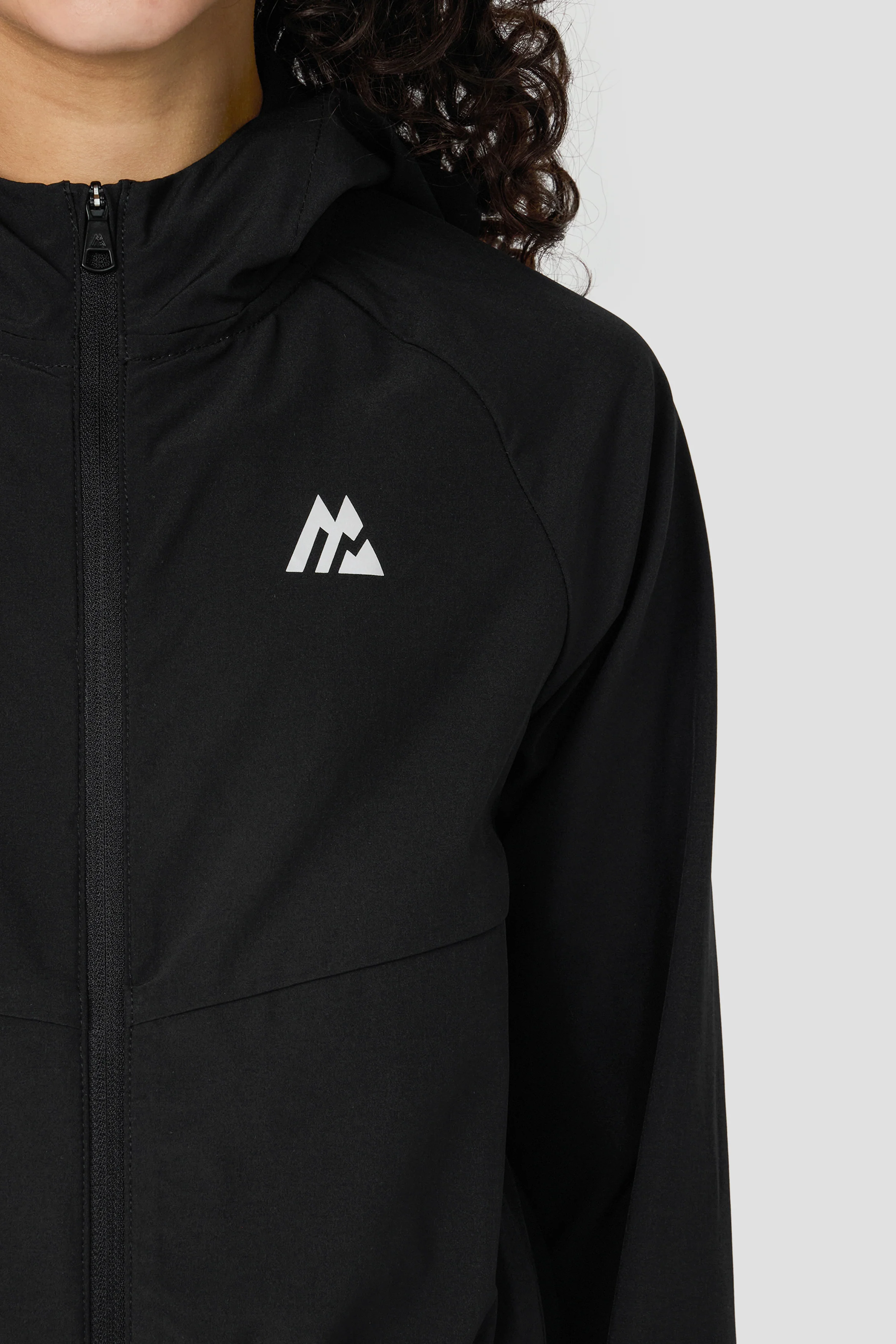 Girls Track Jacket - Black - Image 6