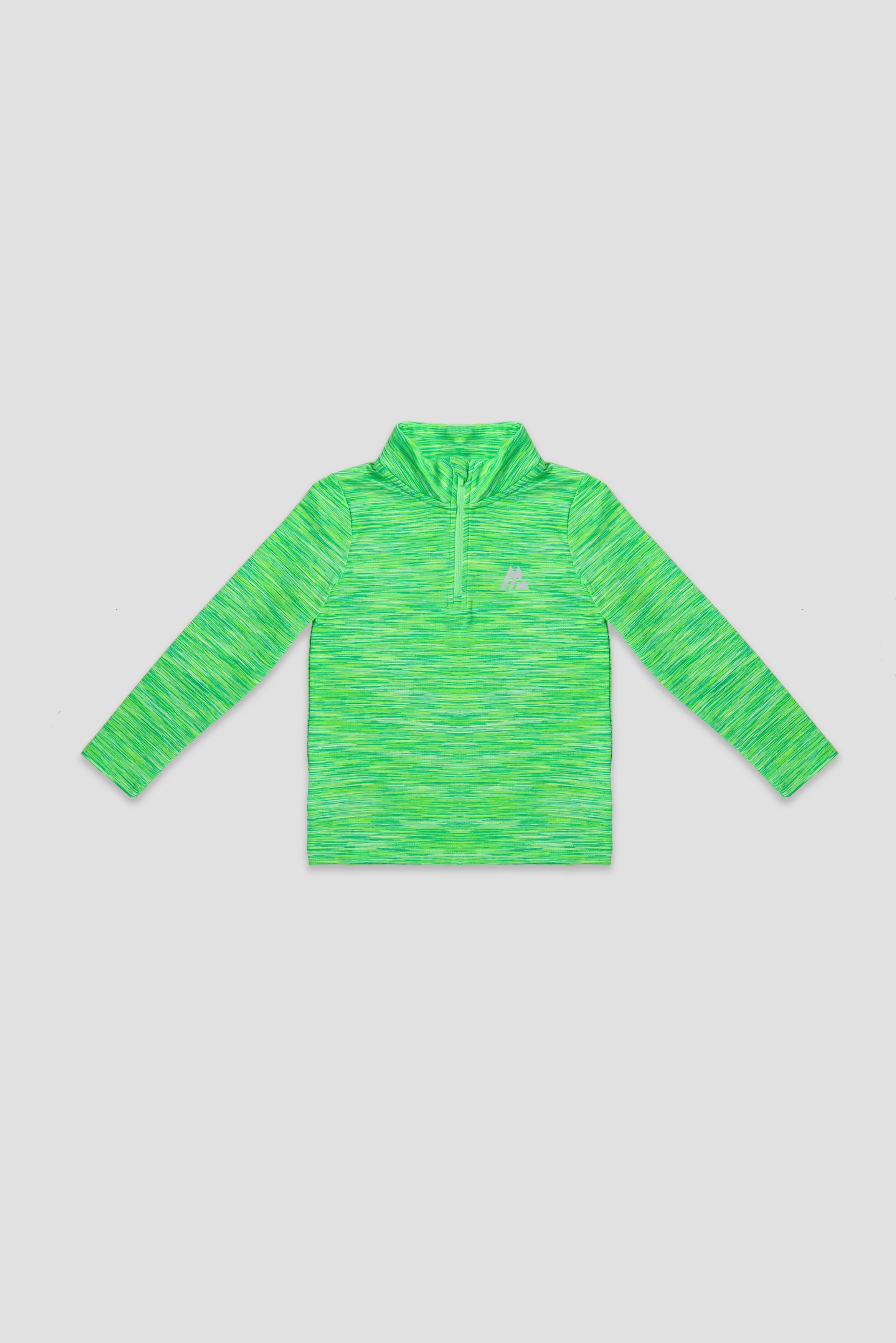 Infant Boys Trail 1/4 Zip - Neon Green Multi - Image 4