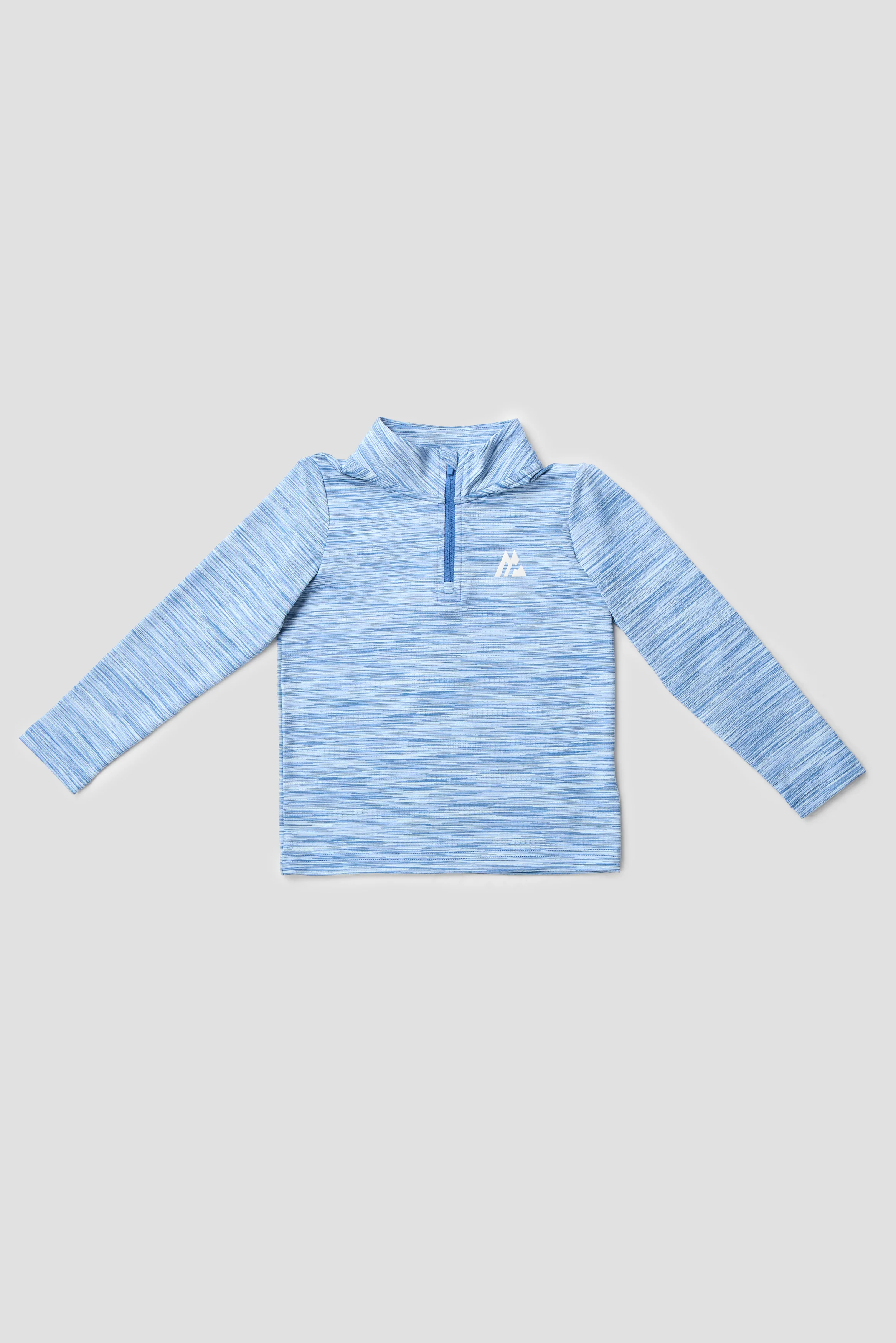 Infant Boys Trail 1/4 Zip - Charcoal Blue Multi - Image 4