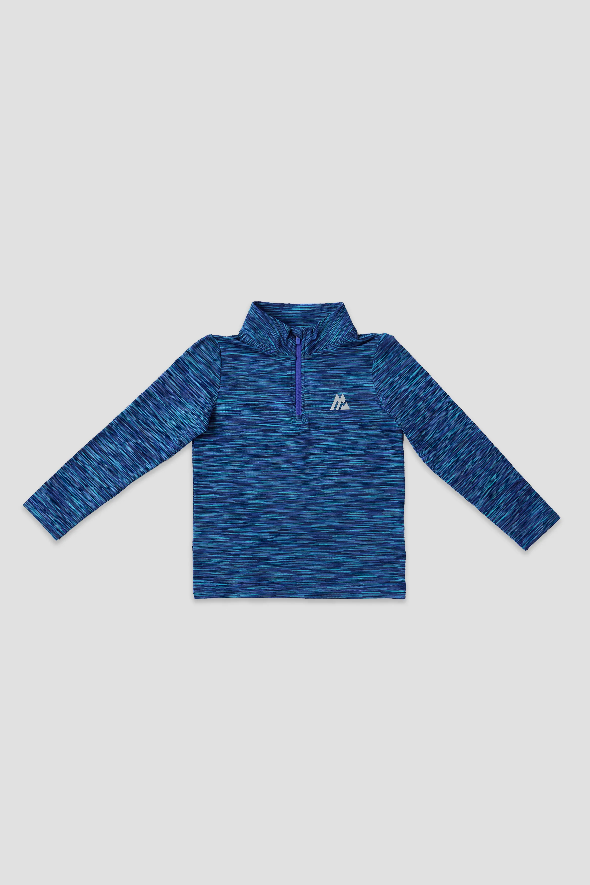 Infant Boys Trail 1/4 Zip - Blue/Navy Multi - Image 4