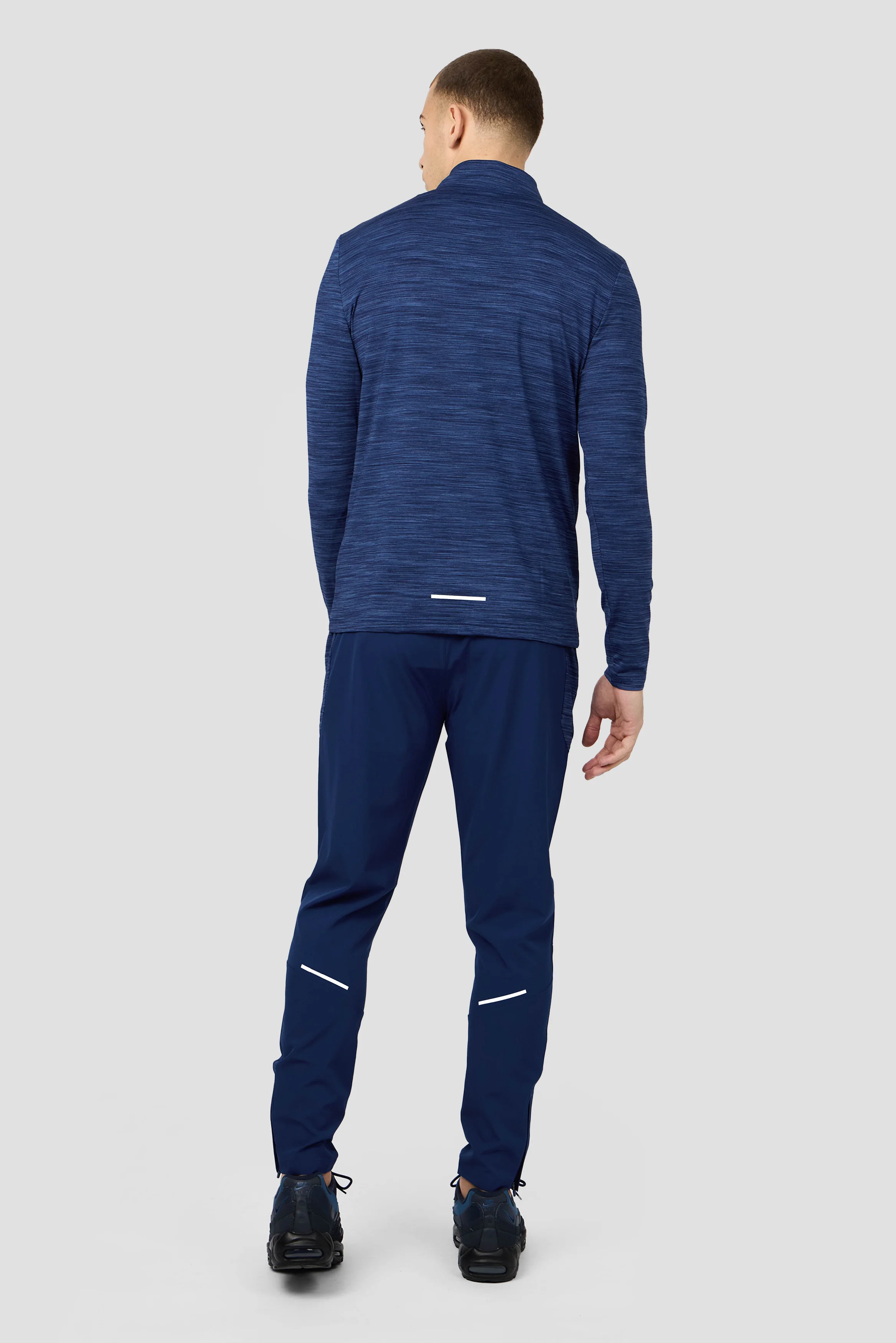 Trail 1/4 Zip - Navy Multi - Image 3