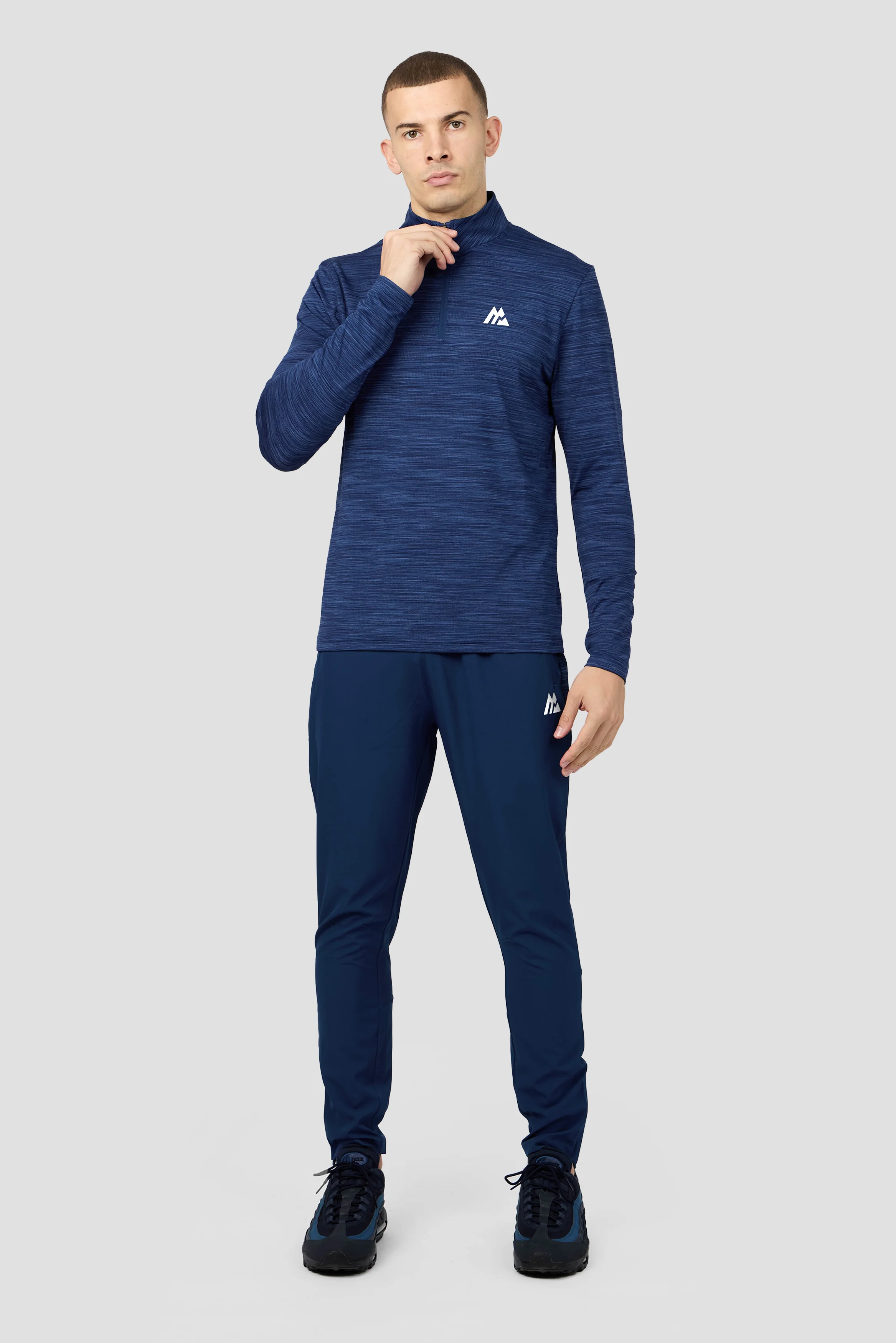 Trail 1/4 Zip - Navy Multi - Image 5