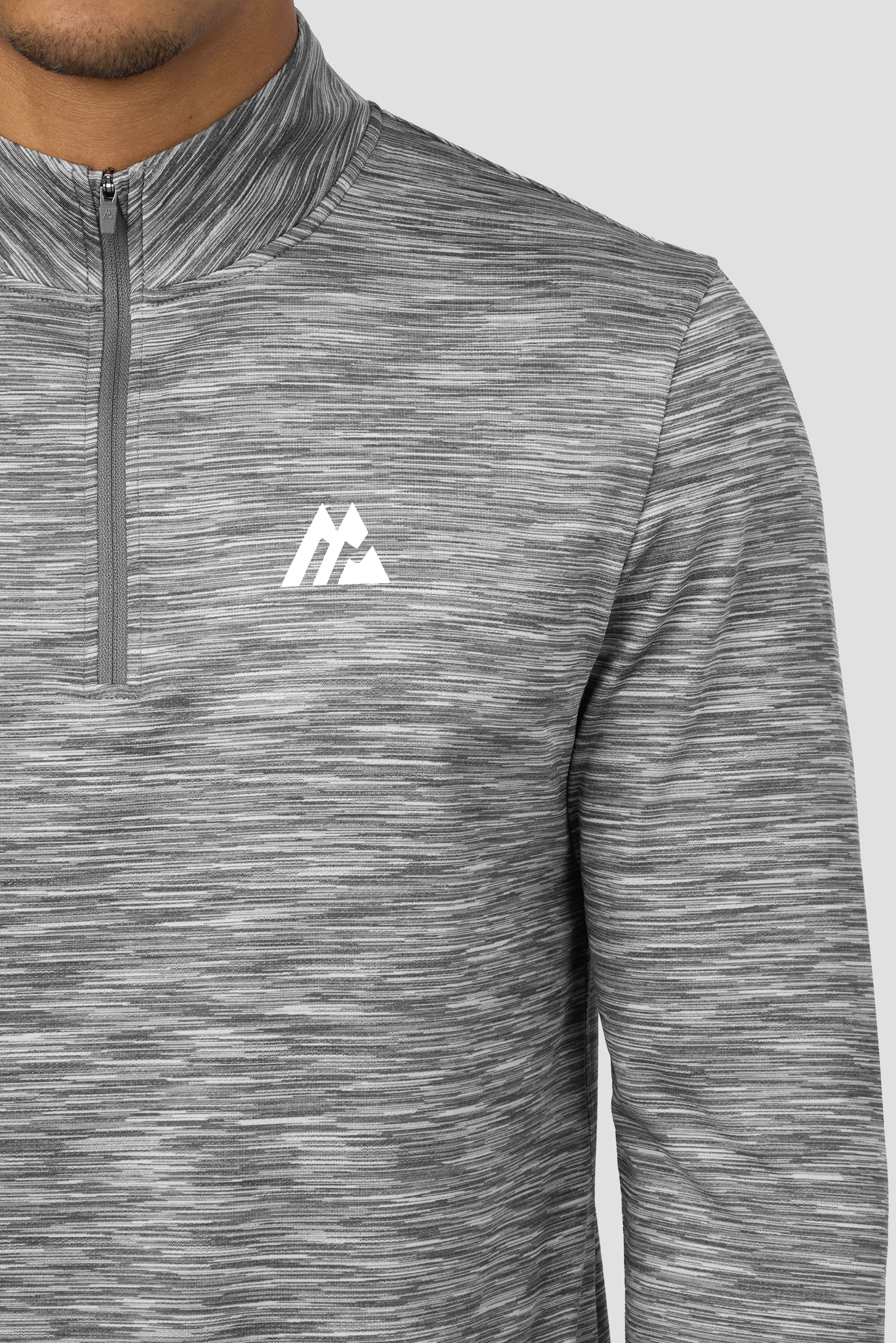 Trail 1/4 Zip - Grey Multi - Image 4
